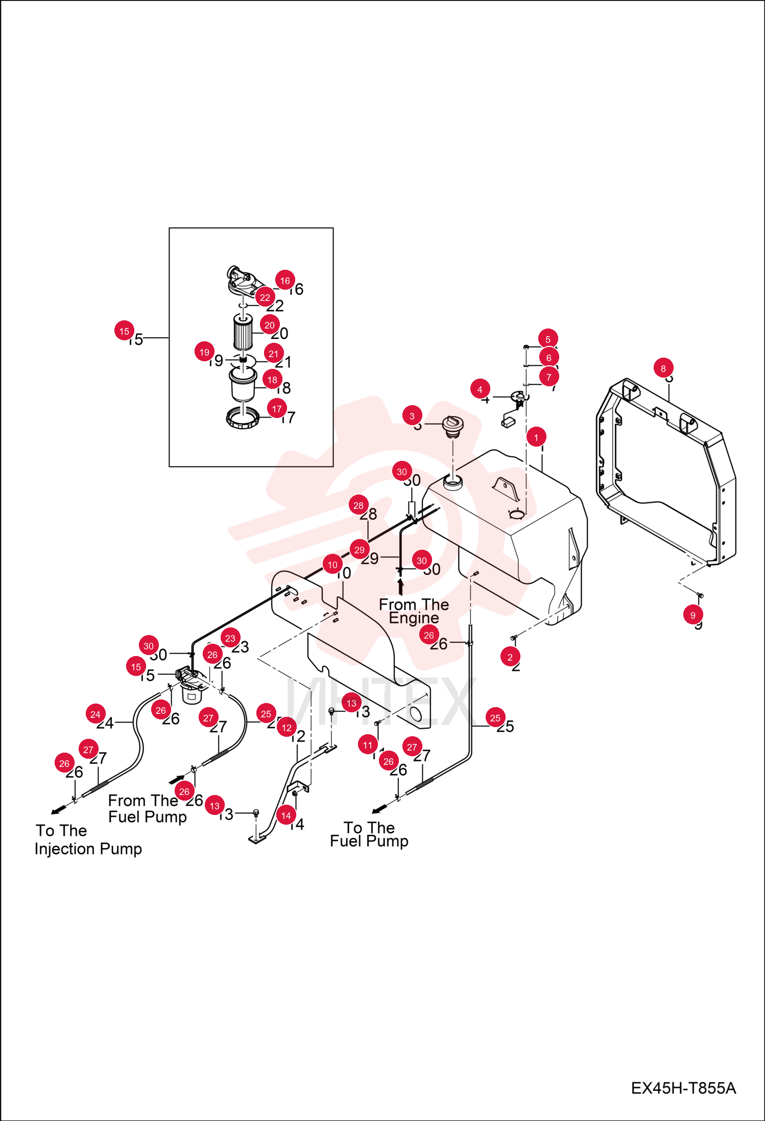 TANK, FUEL 7013058 (3)