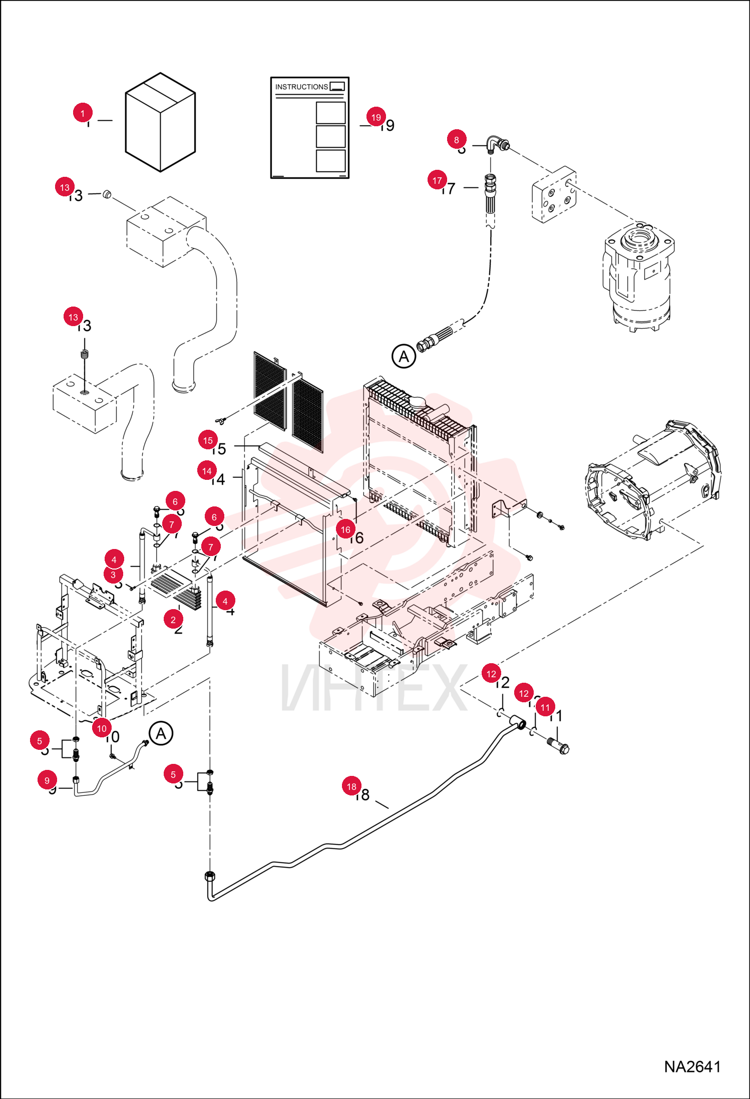 KIT, COOLER OIL 7191513