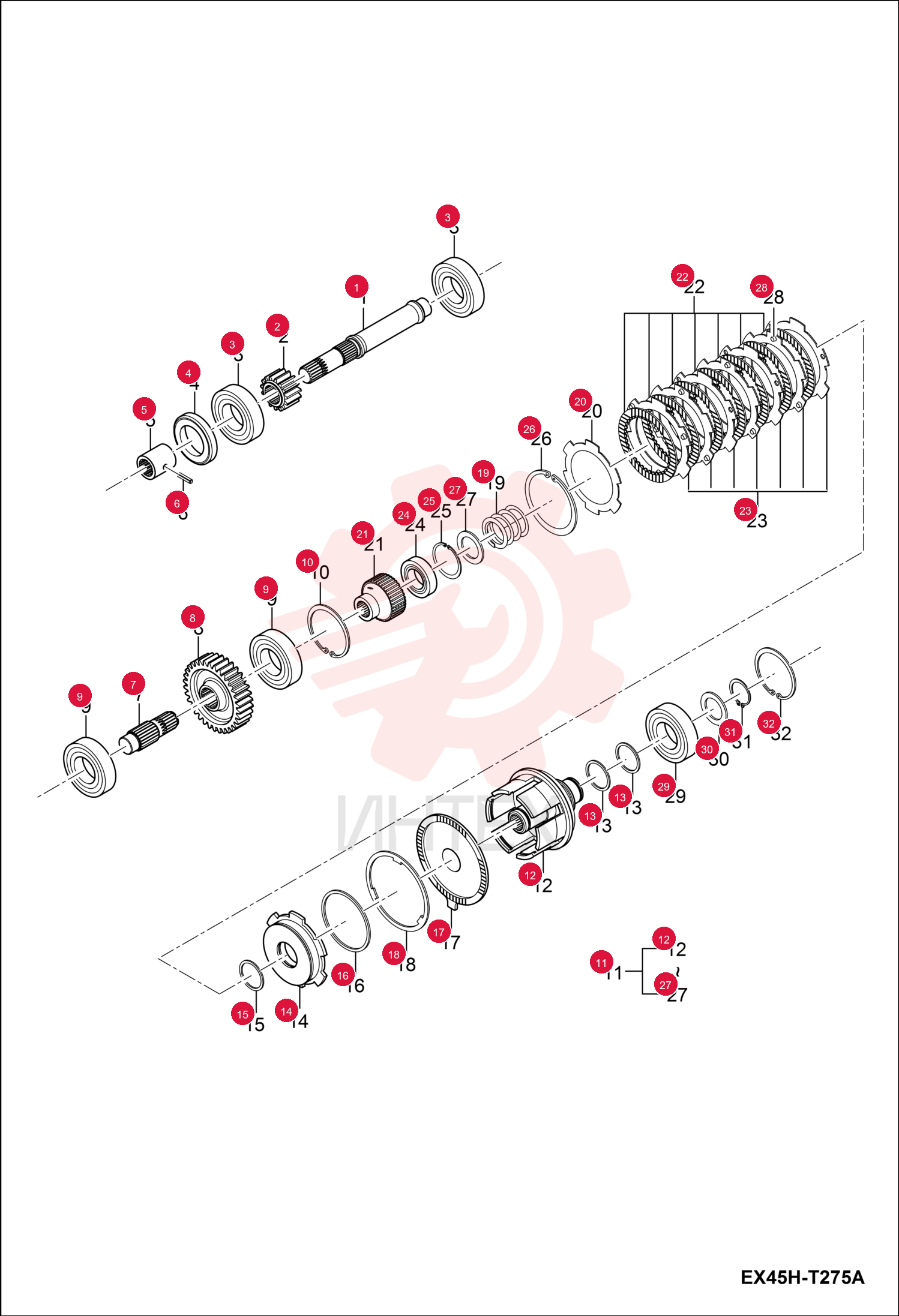 SHAFT, COUNTER 7002117 (2) [2]