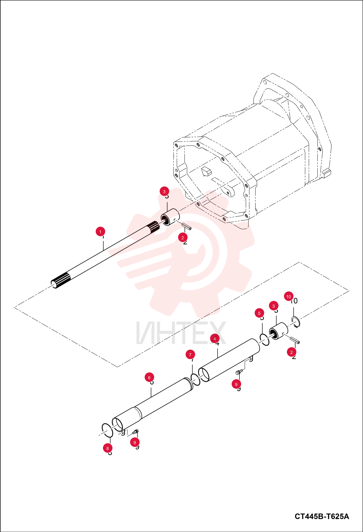 SHAFT, DRIVE 7002859 (3)