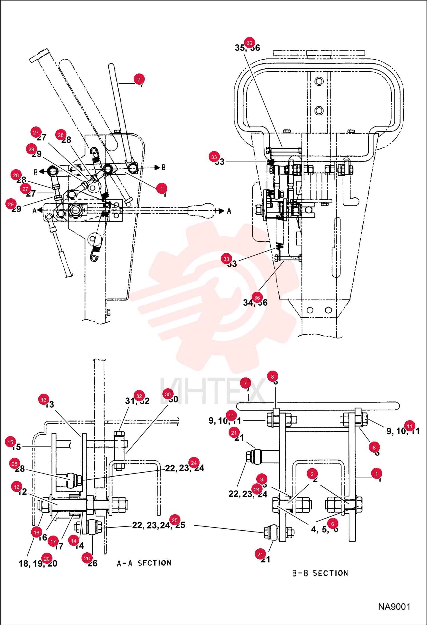 BRACKET, HANDLE 7030688