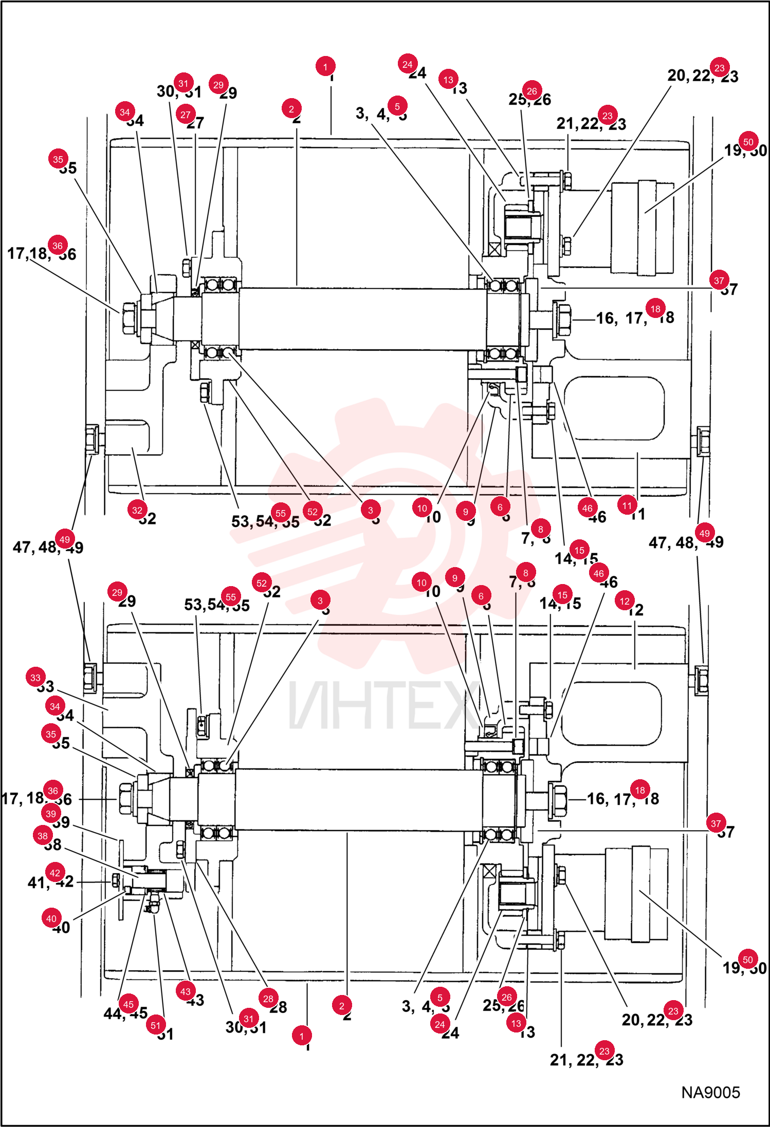 DRUM, ROLLER 7030528