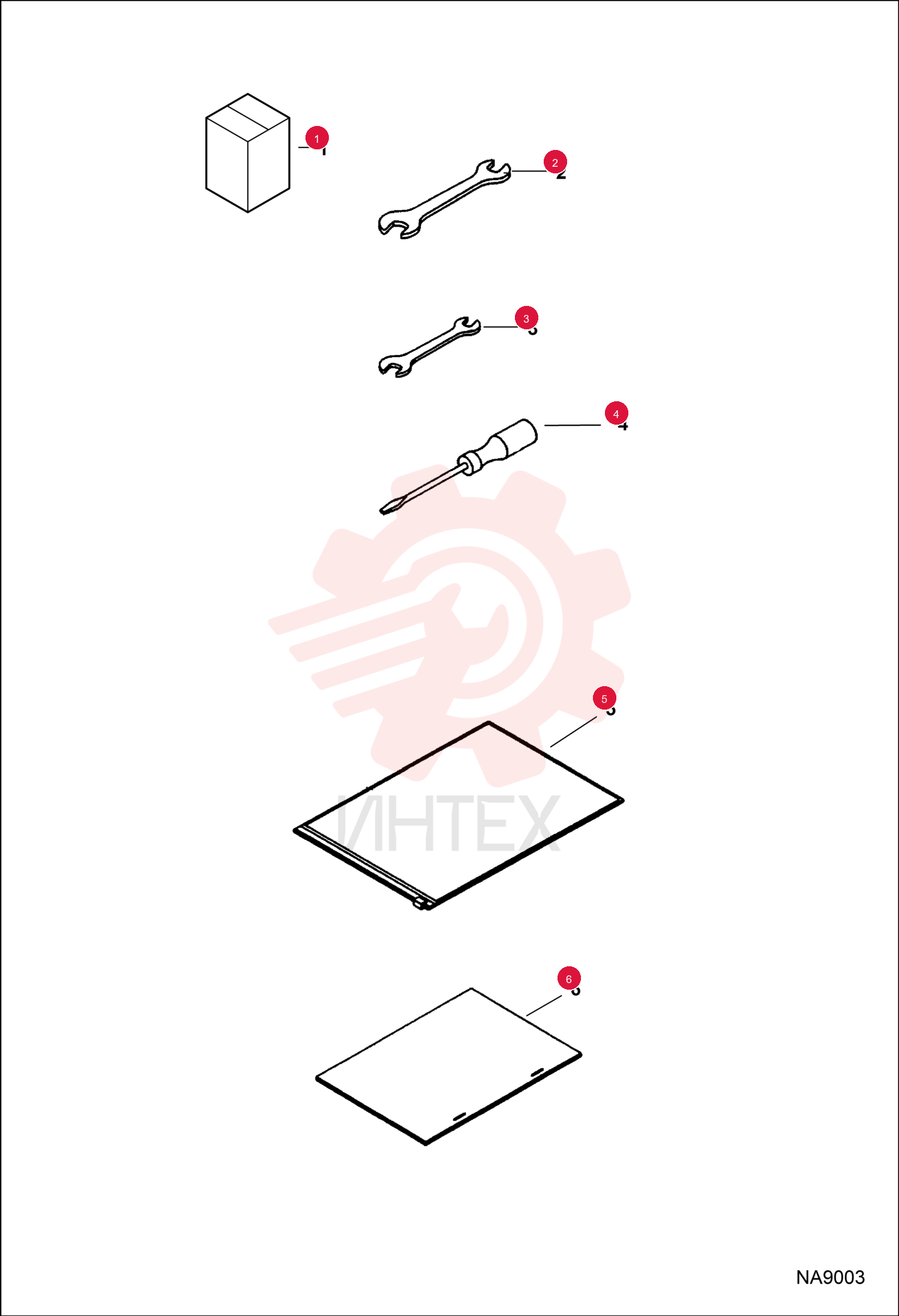 KIT, TOOL ASSY 7030758
