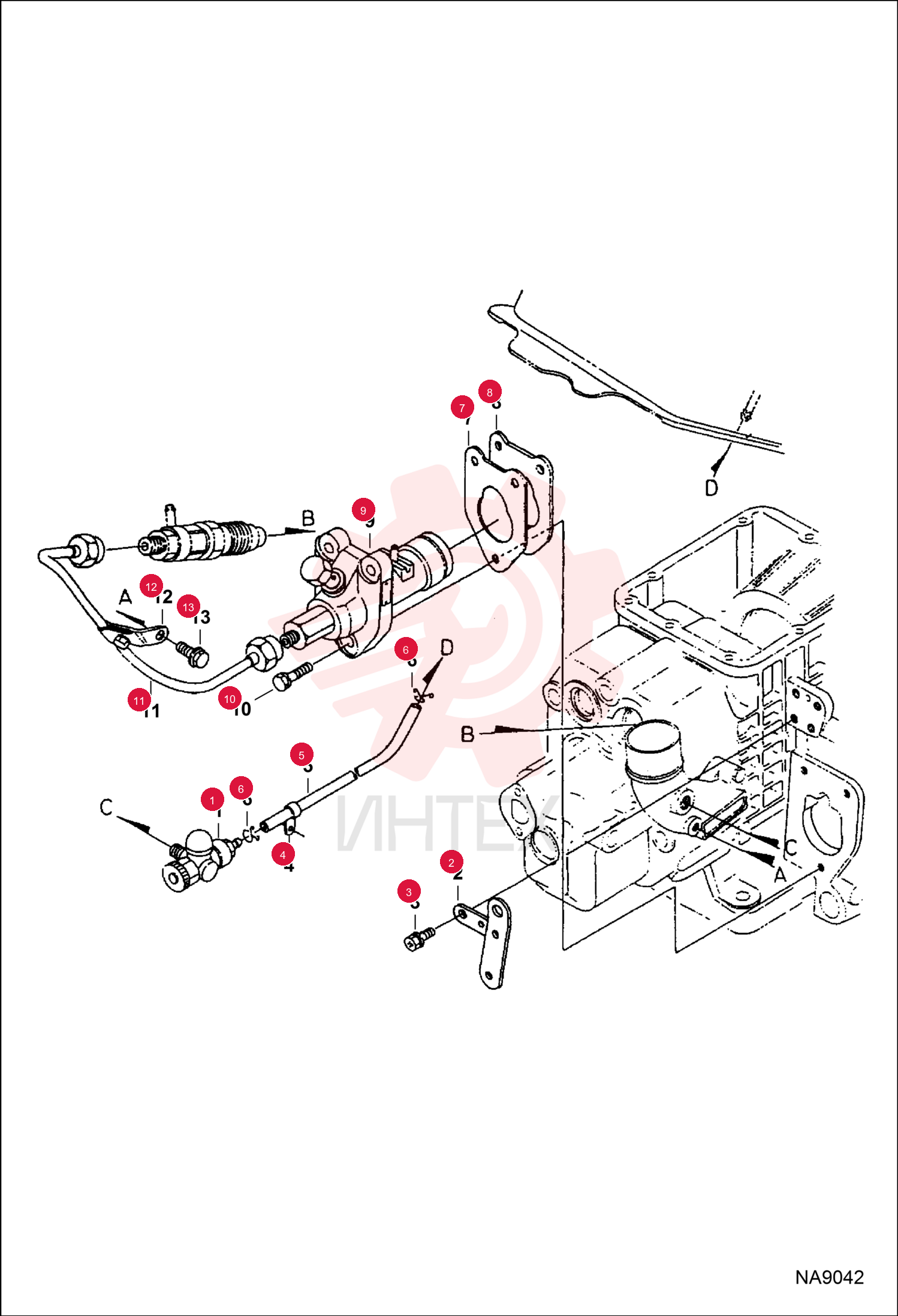 SOLENOID, SHUTOFF FUEL 7030797