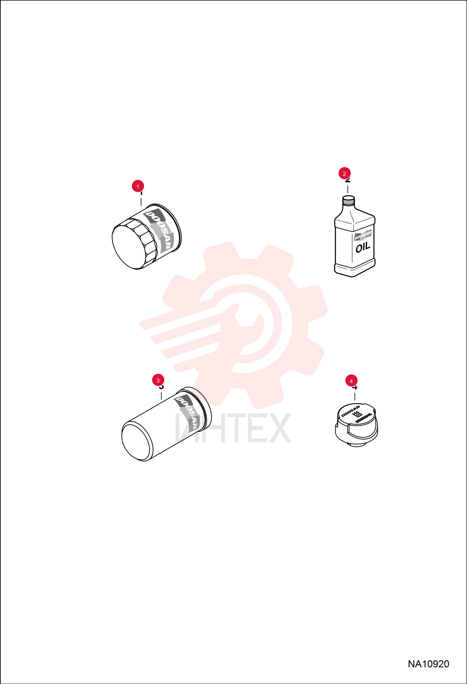 FILTER, OIL ENG 12 6671057 (1)