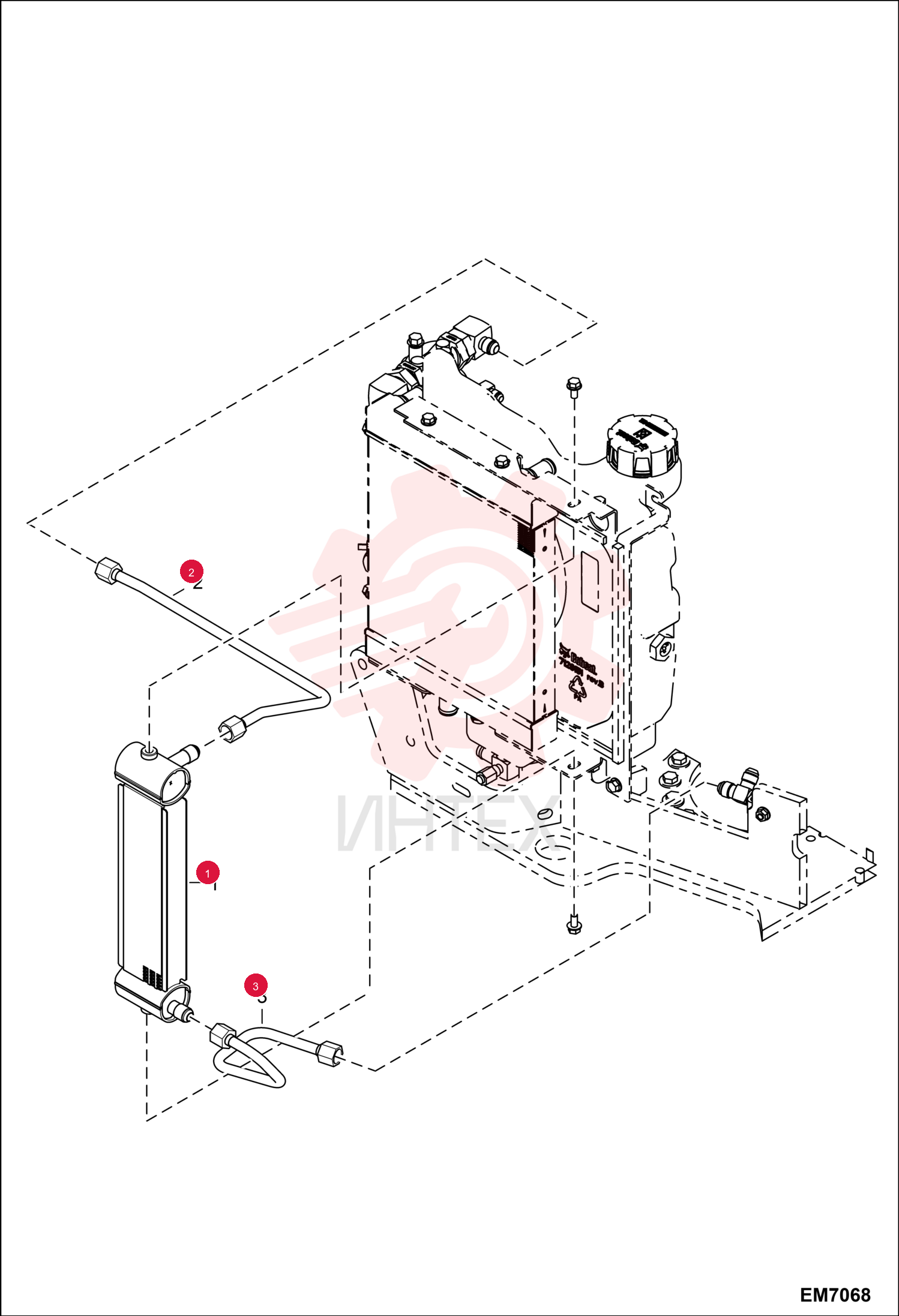 COOLER HYD 6693854 (1)