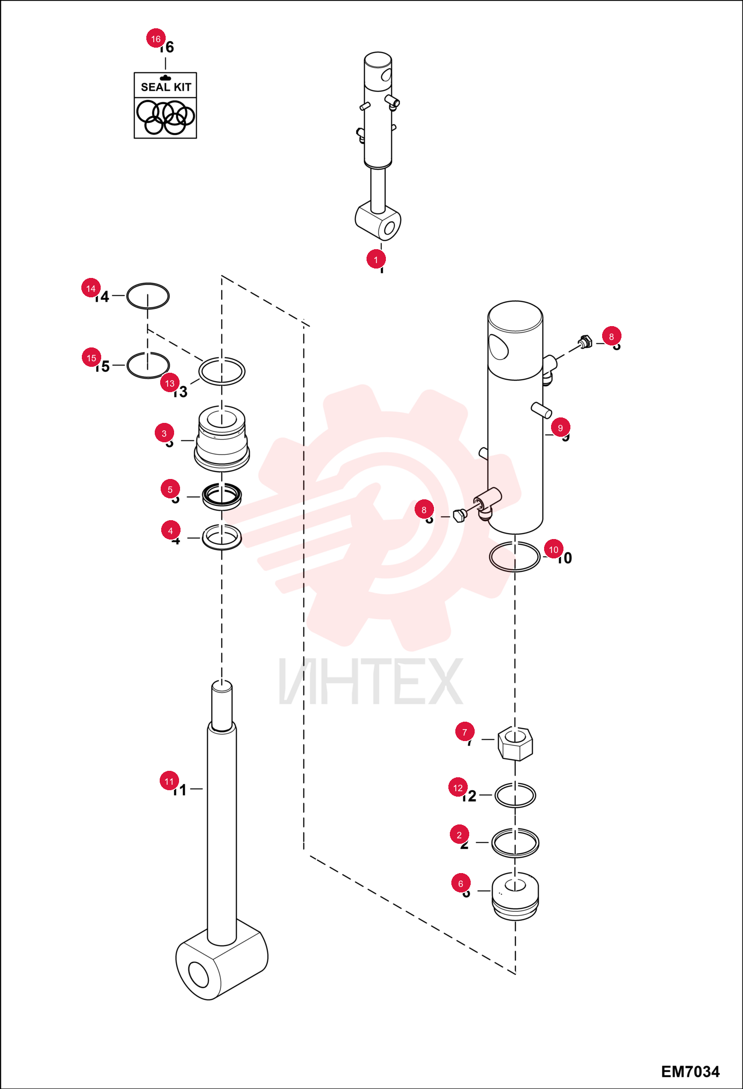 CYL ASSY 319 BLADE 7103256 (1)