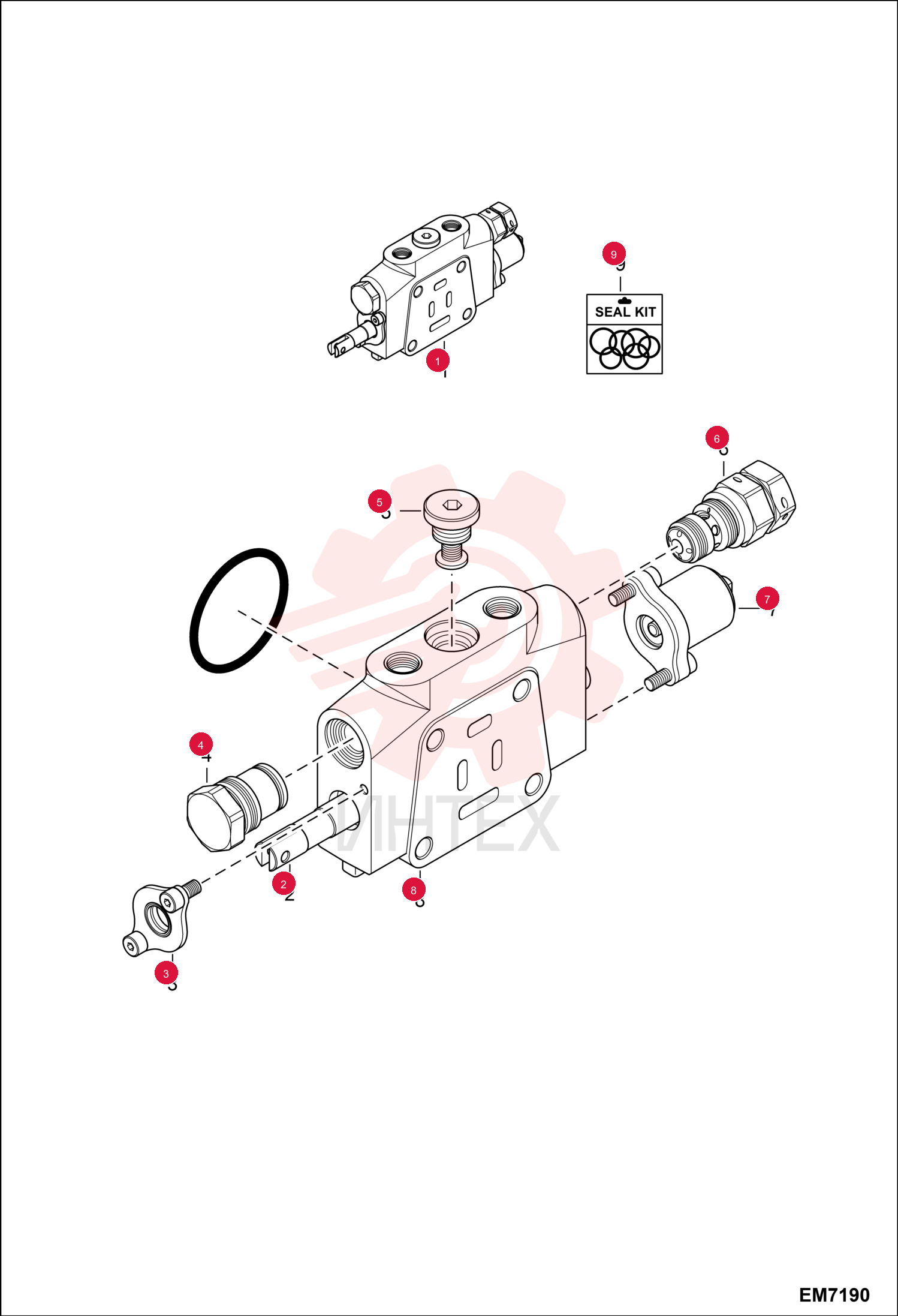 VALVE SECTION 7010905