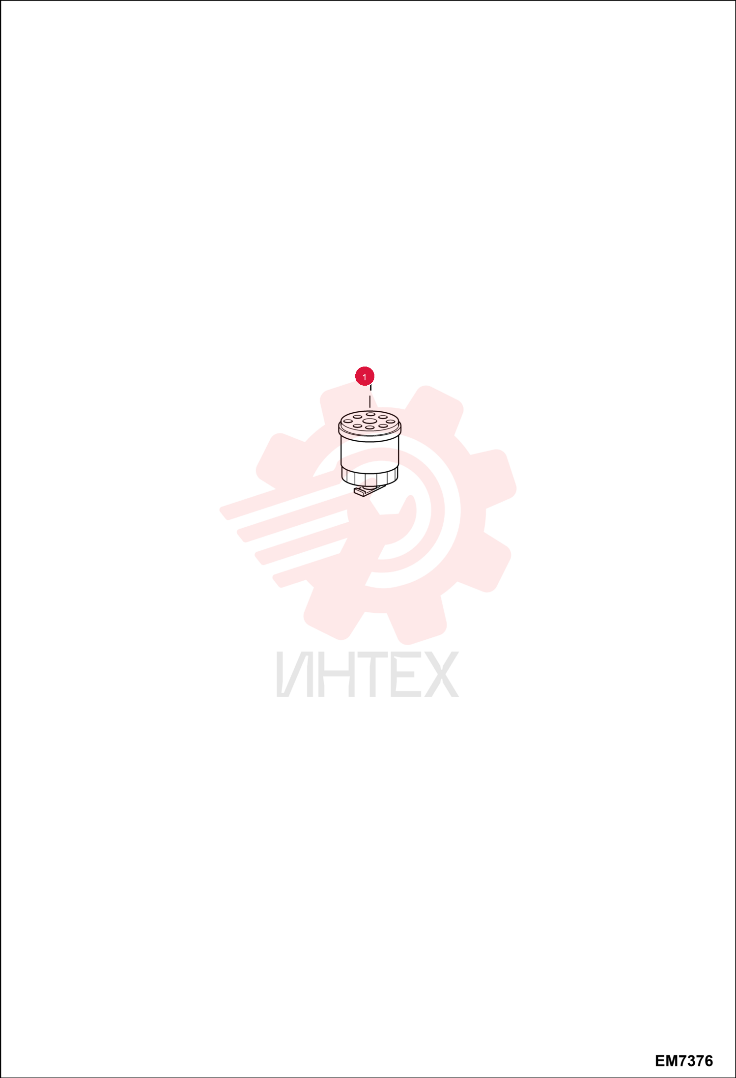 FILTER, FUEL W/SEPARATOR 12