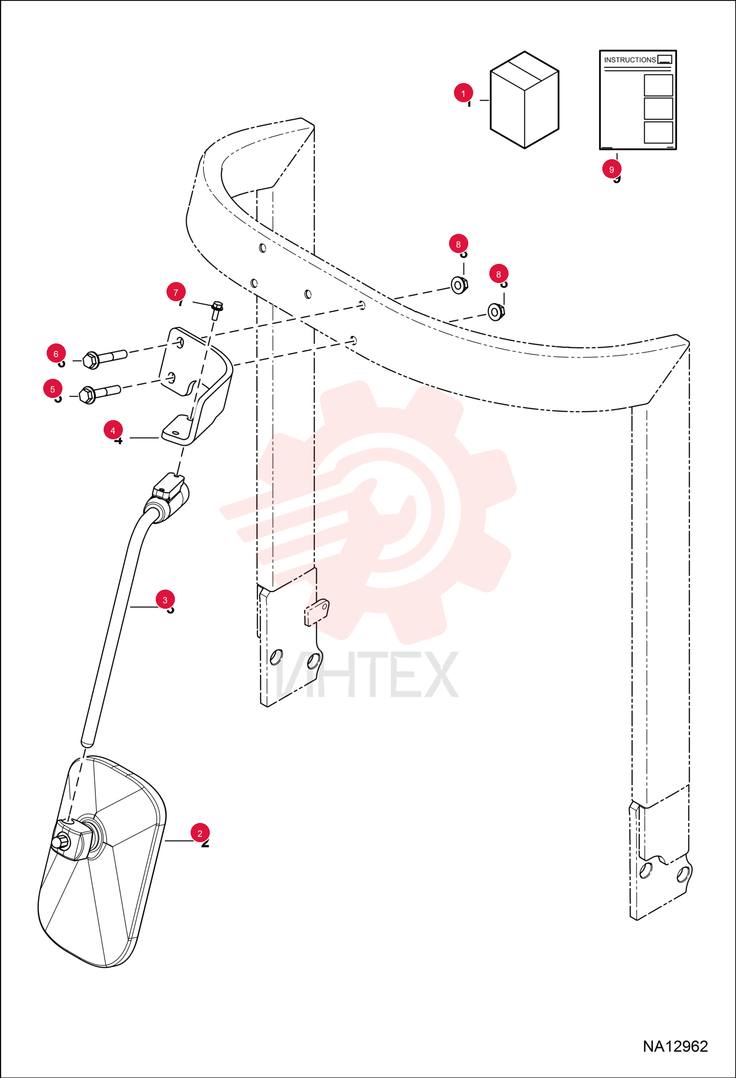 KIT MIRROR 7322201