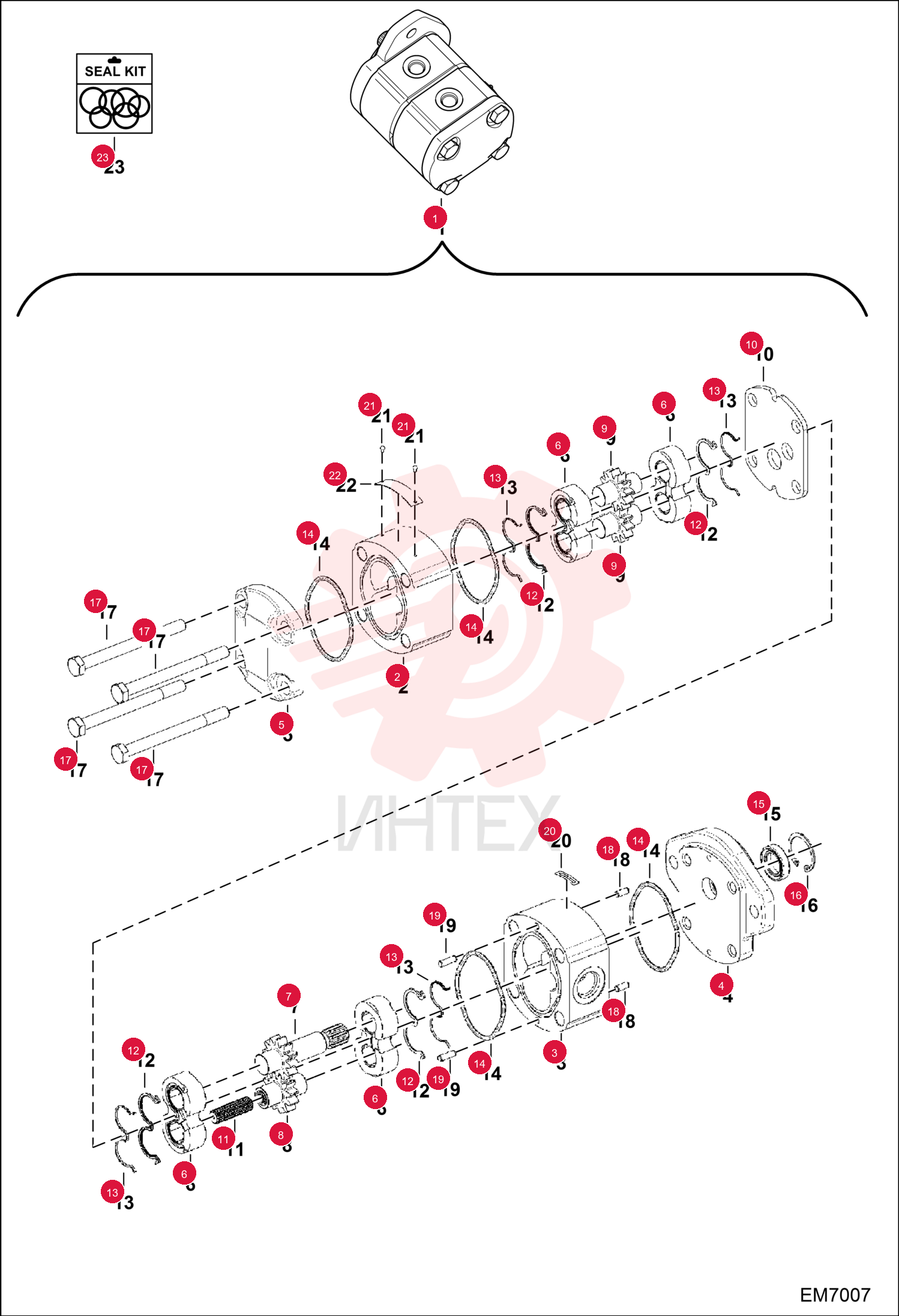 PUMP GEAR 6691175 (2)