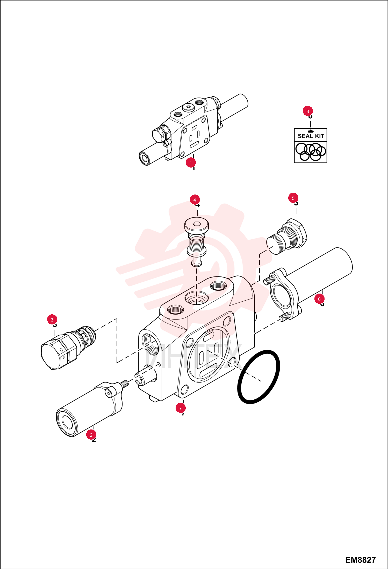 SECTION, VALVE 7022014
