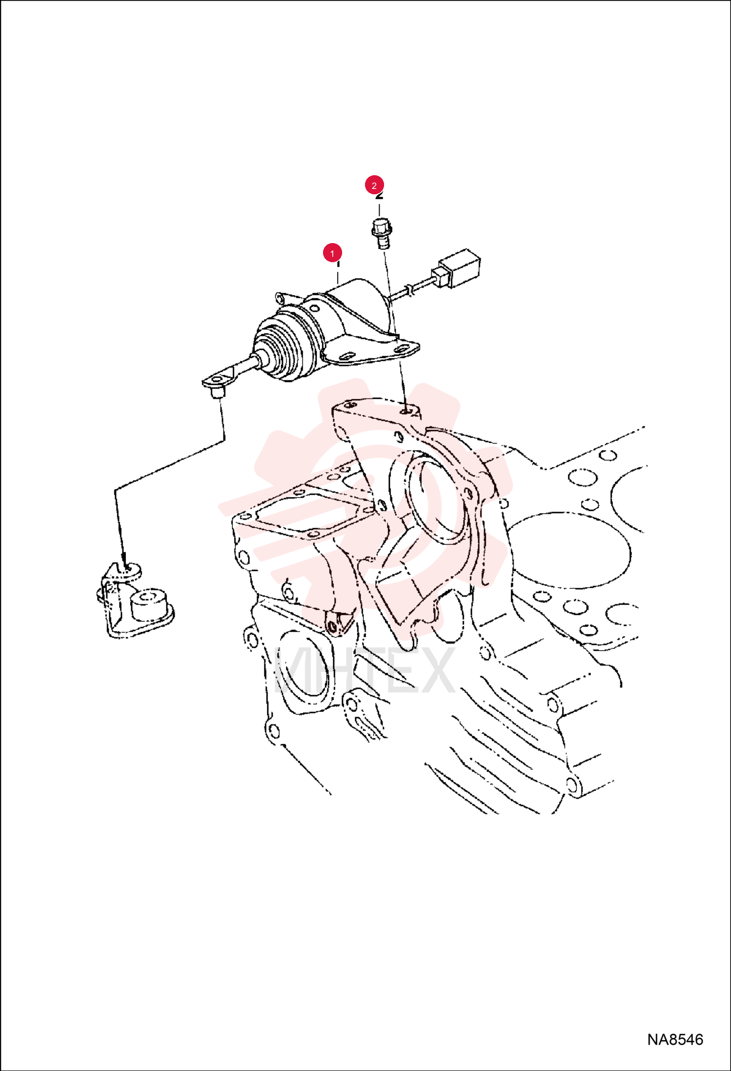 SOLENOID, SHUTOFF FUEL 6670776
