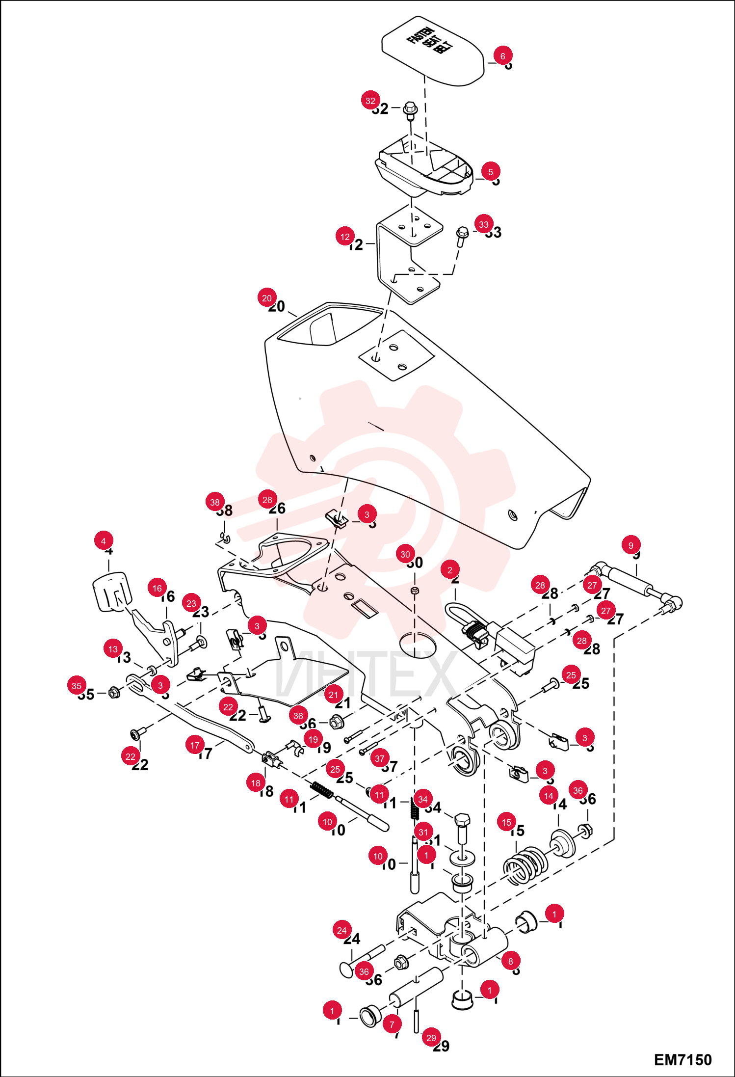 BUSHING 6536801 (1)