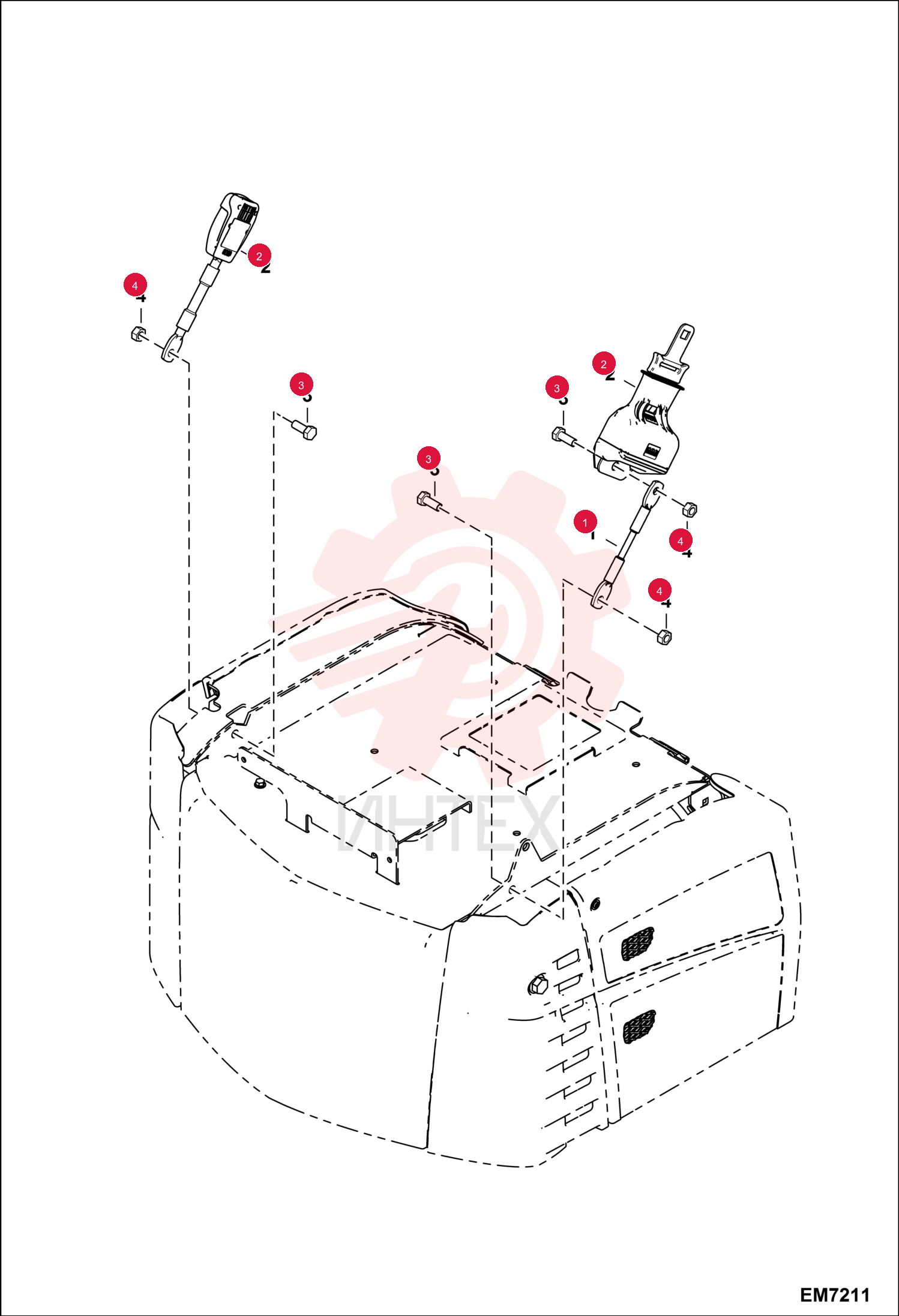CABLE, STALK 7207356