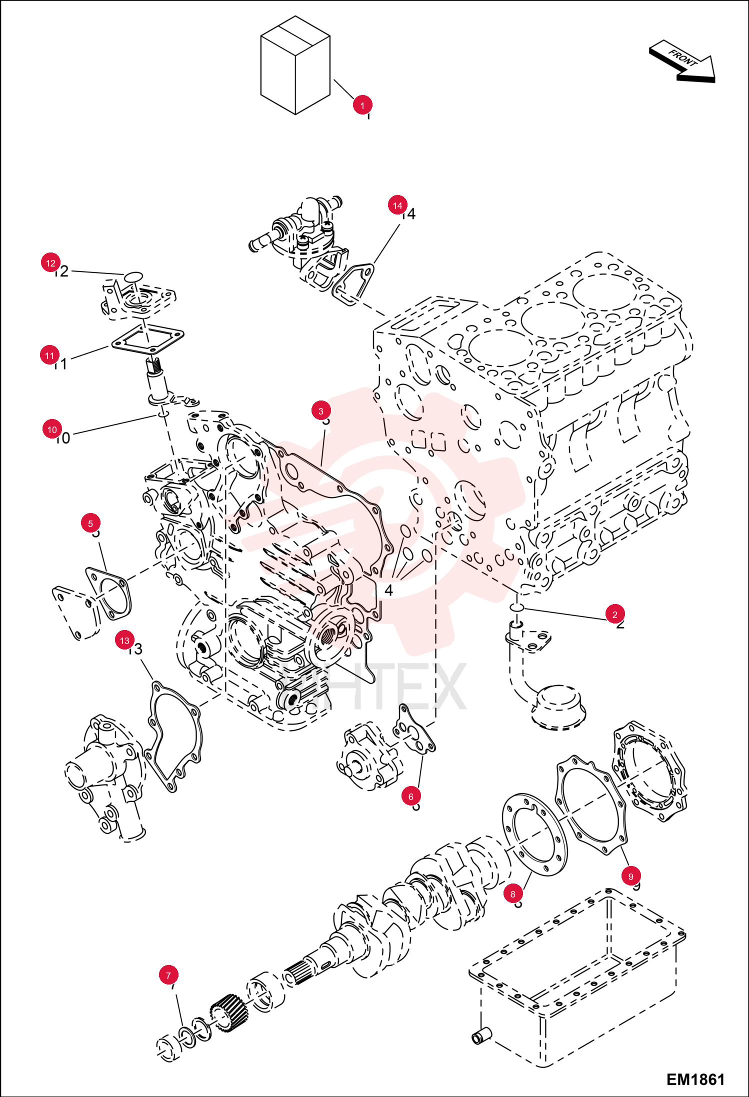 GASKET KIT 6689016