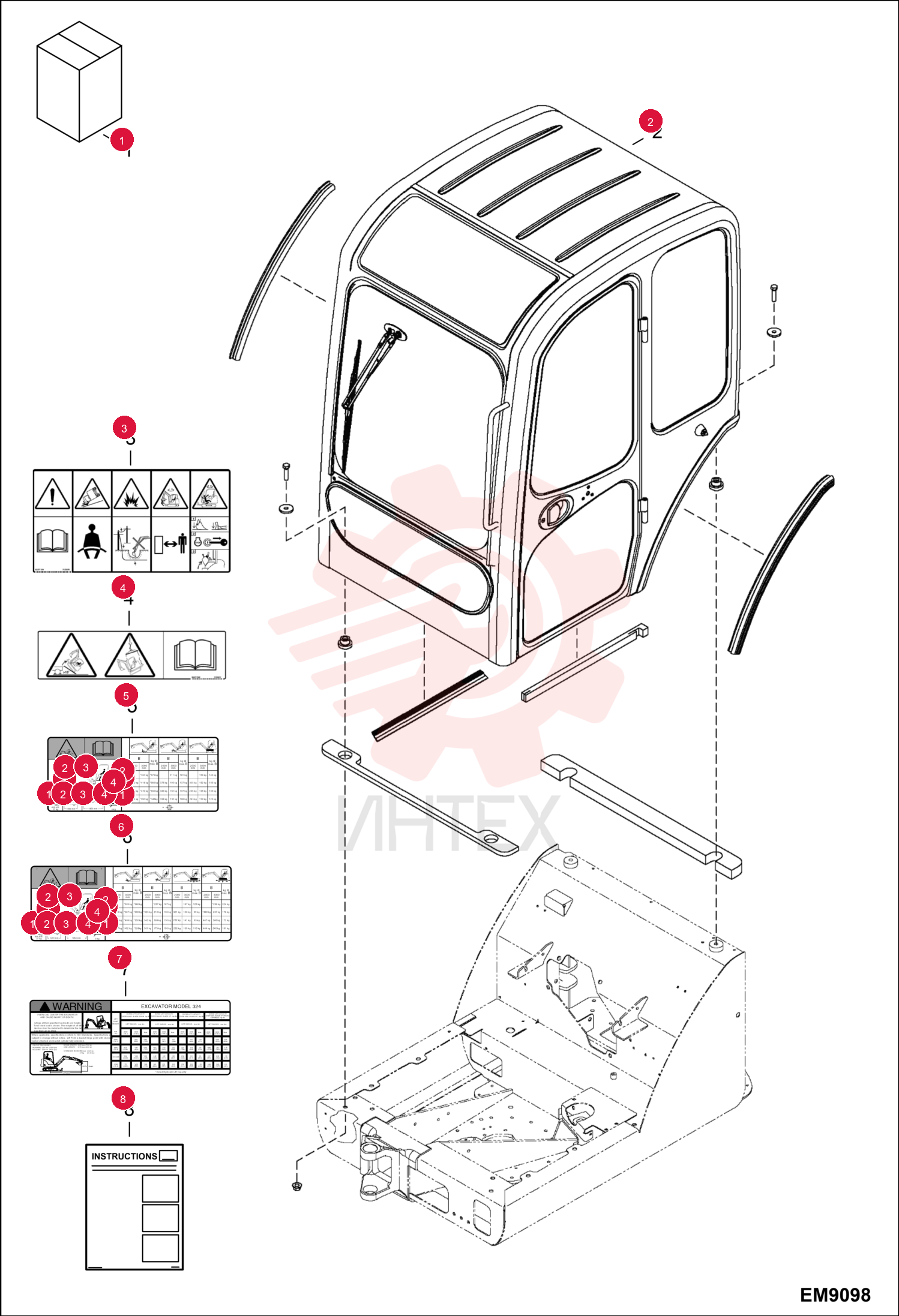 KIT, CAB 7204285