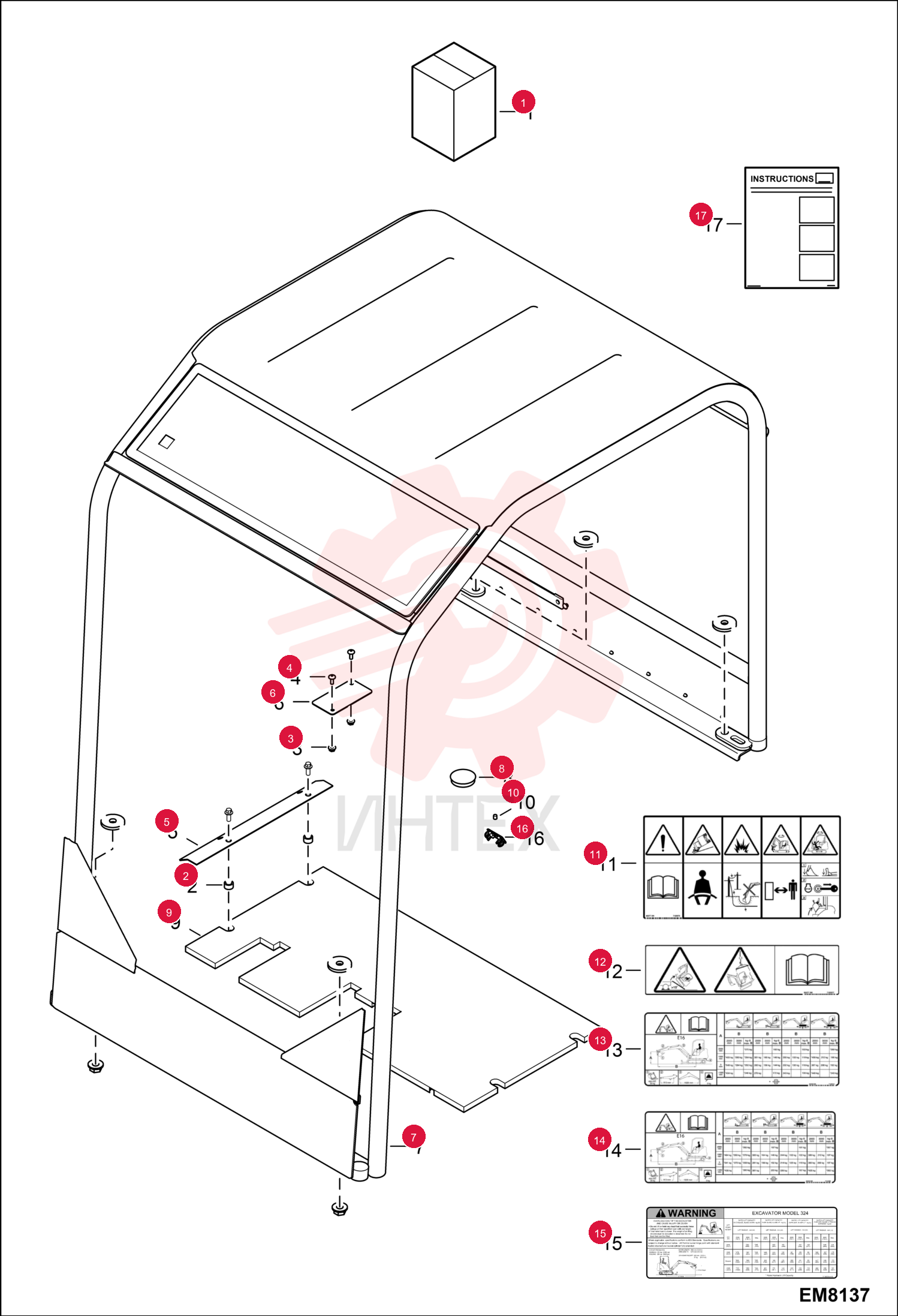 KIT CANOPY 7195922