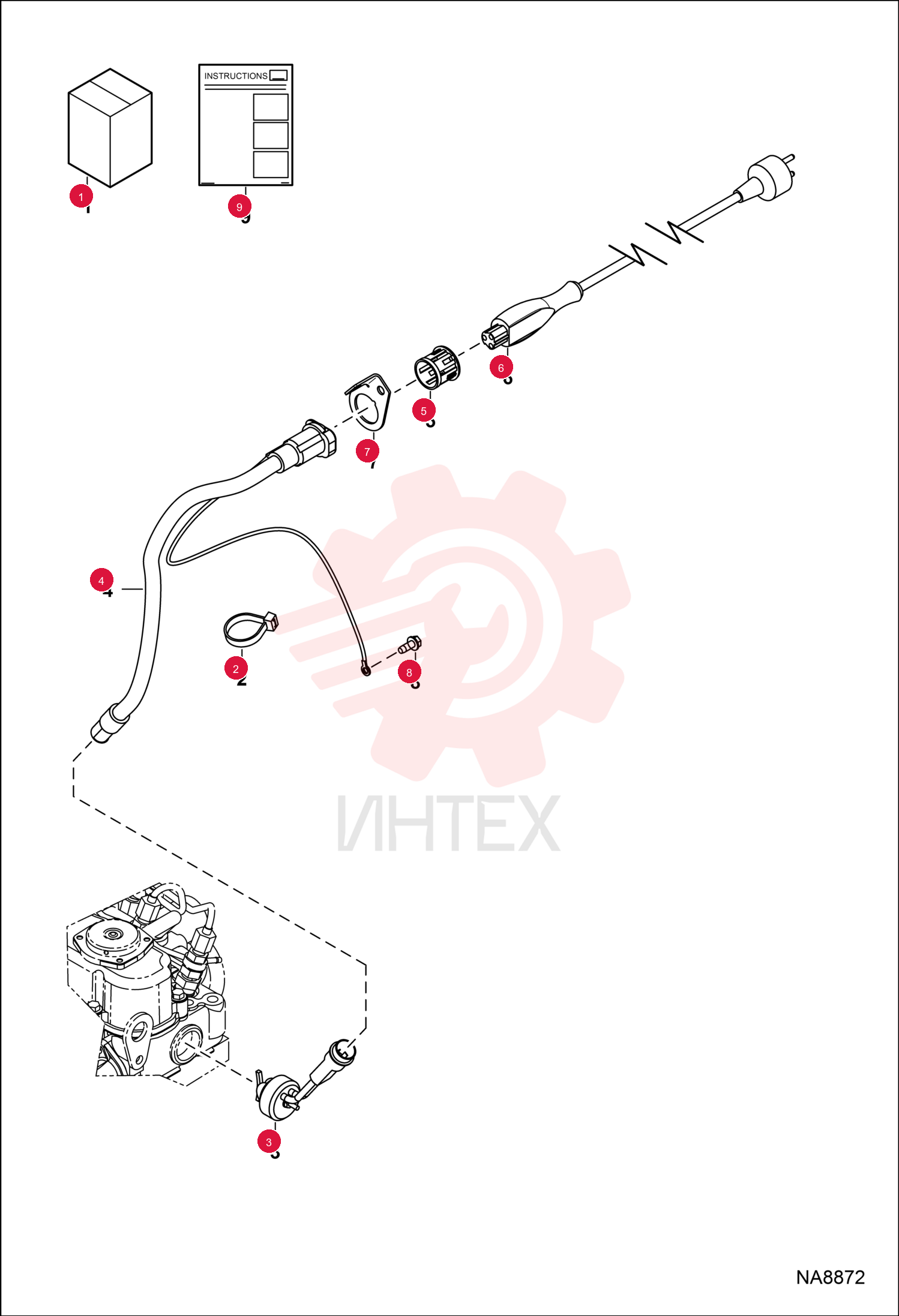 KIT HEATER ENG CTS 230V 7259537 (1)