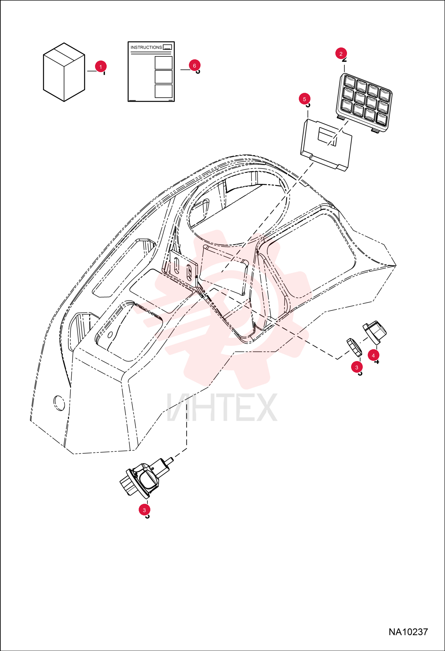 KIT, KEYLESS 7261978 (2)