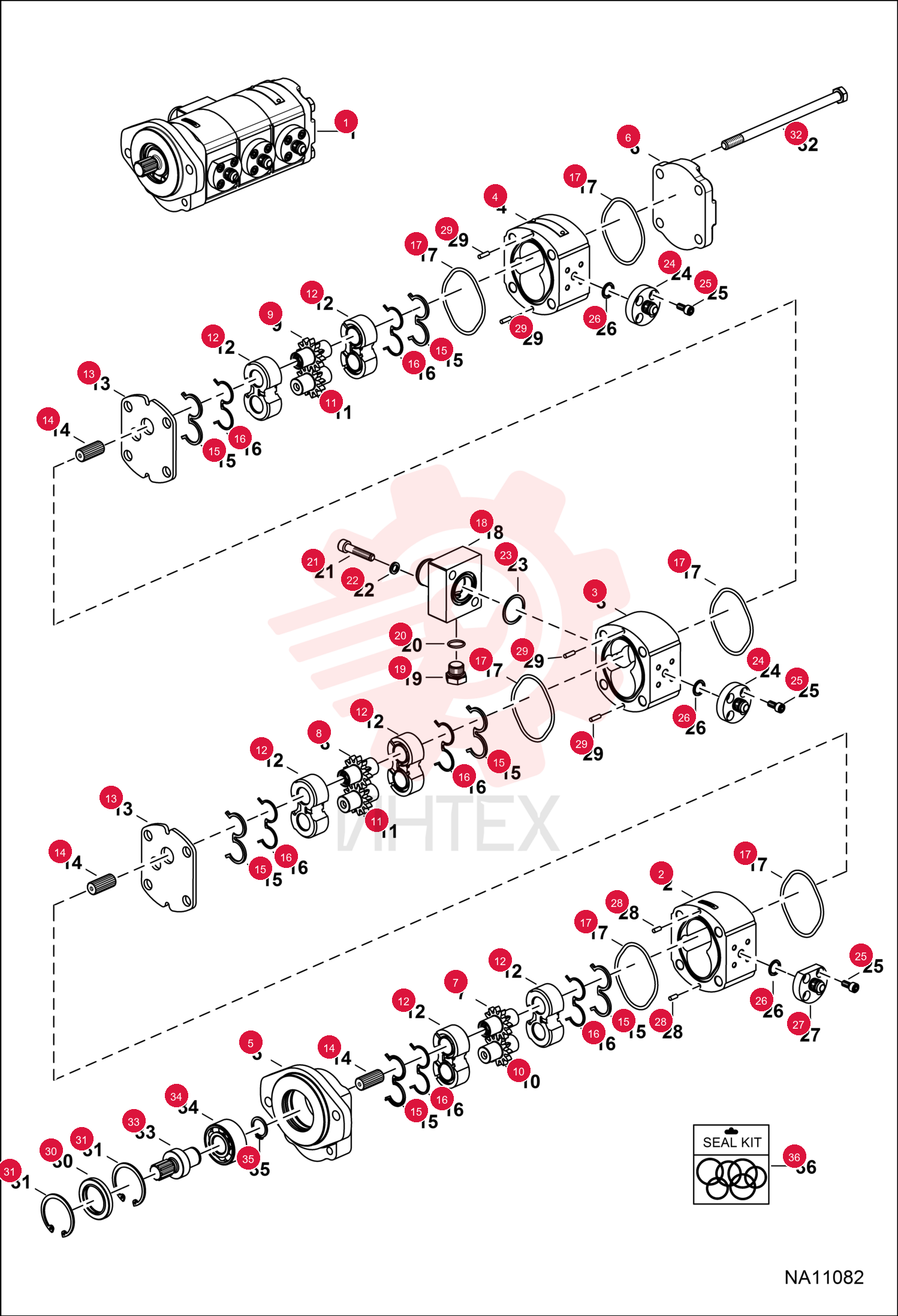 PUMP GEAR 7277119 (2)
