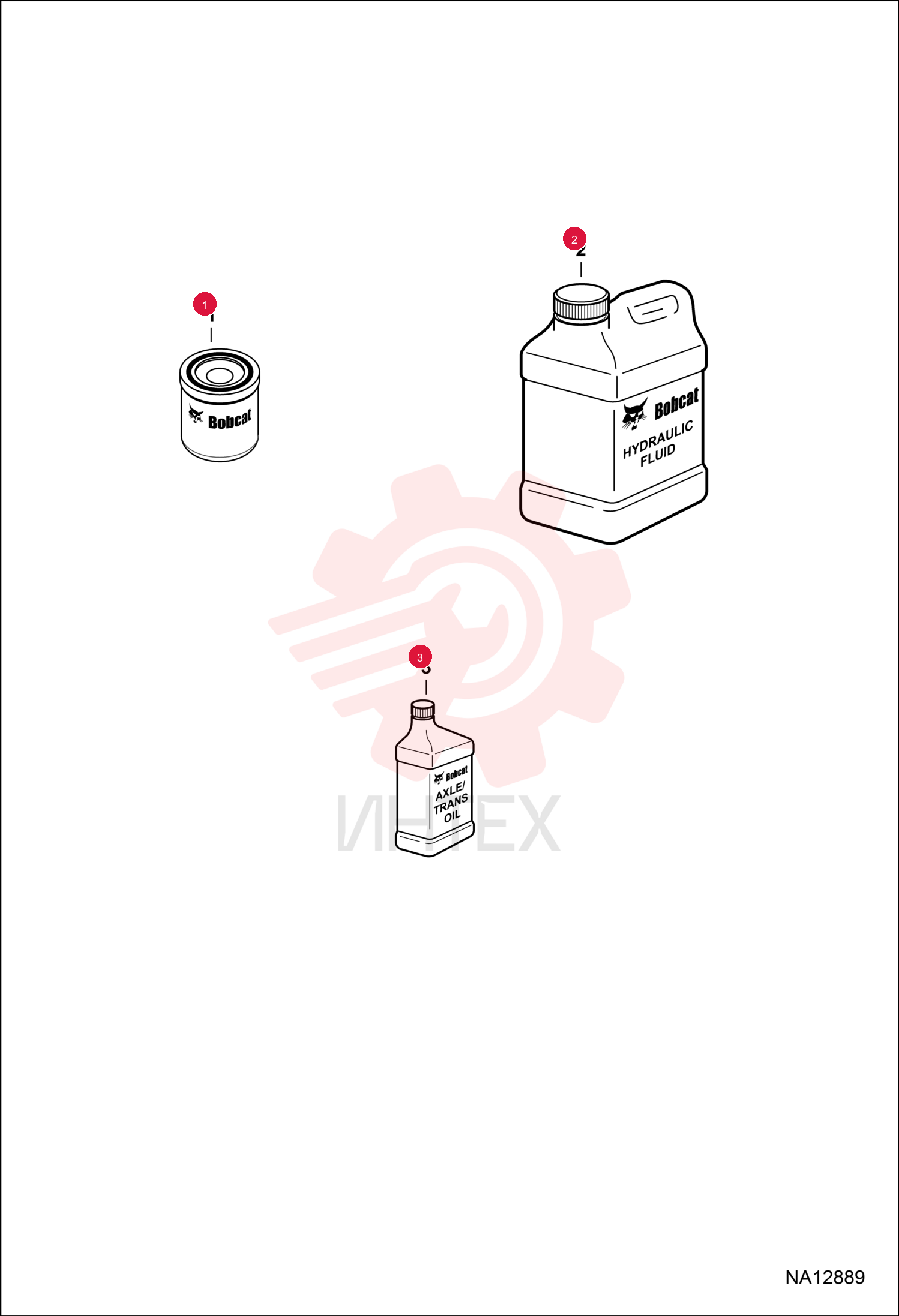FILTER, OIL HYD 12 6661248 (2)
