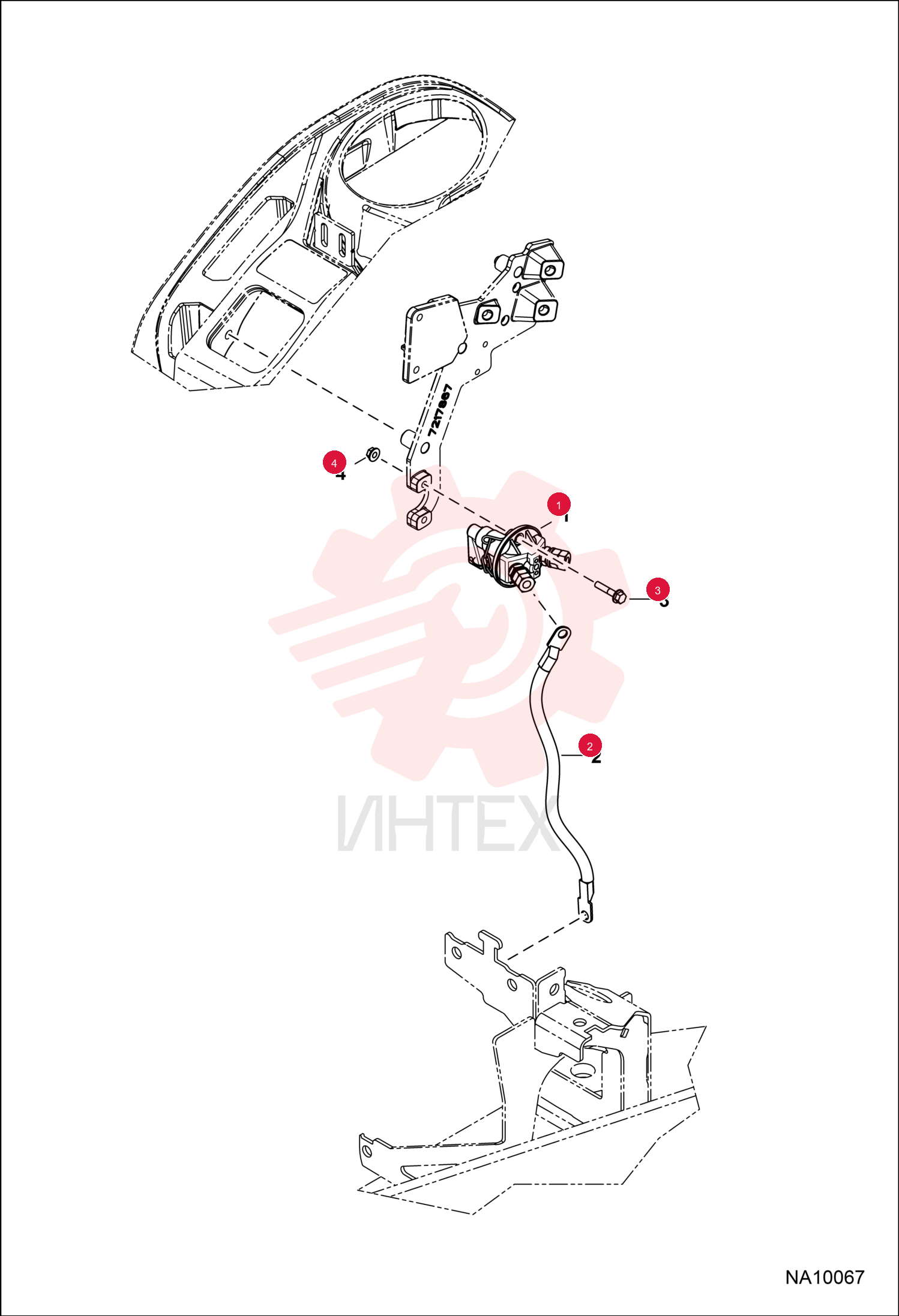 HANDLE, SWITCH 7301068 (1)