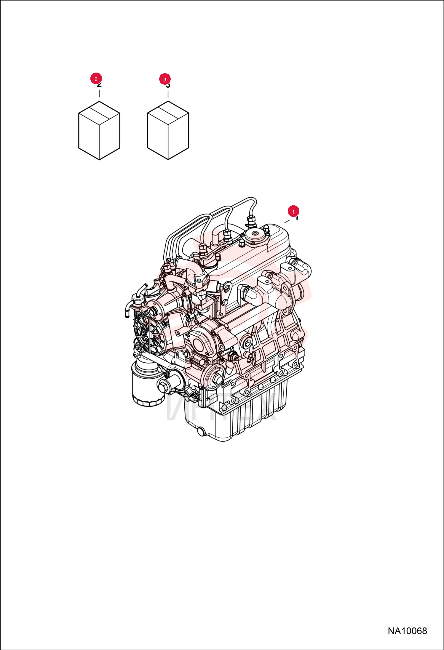 KIT, GASKET ENG UPPER 7266047 (2)
