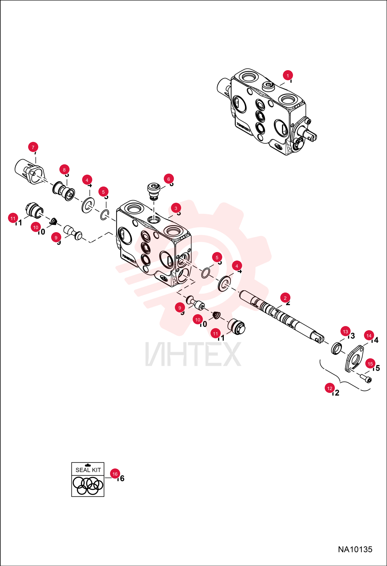 SECTION, VALVE 7259694 (1)