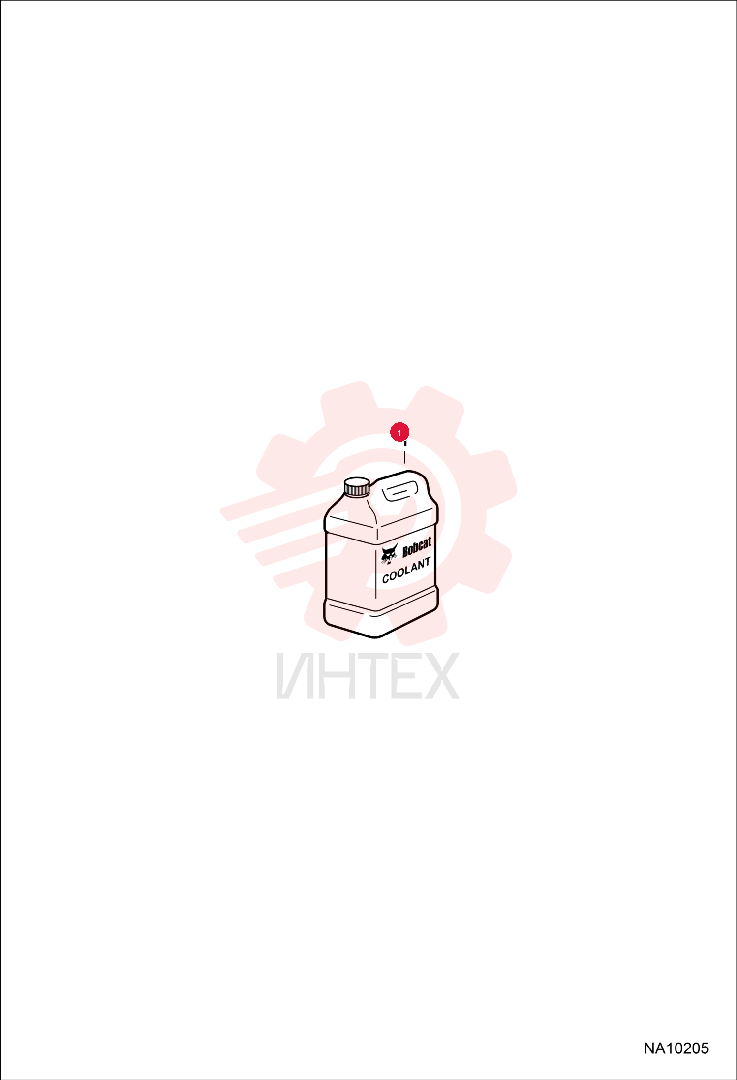 ANTIFREEZE/COOLANT, EG CONCENTRATE GAL 6988097