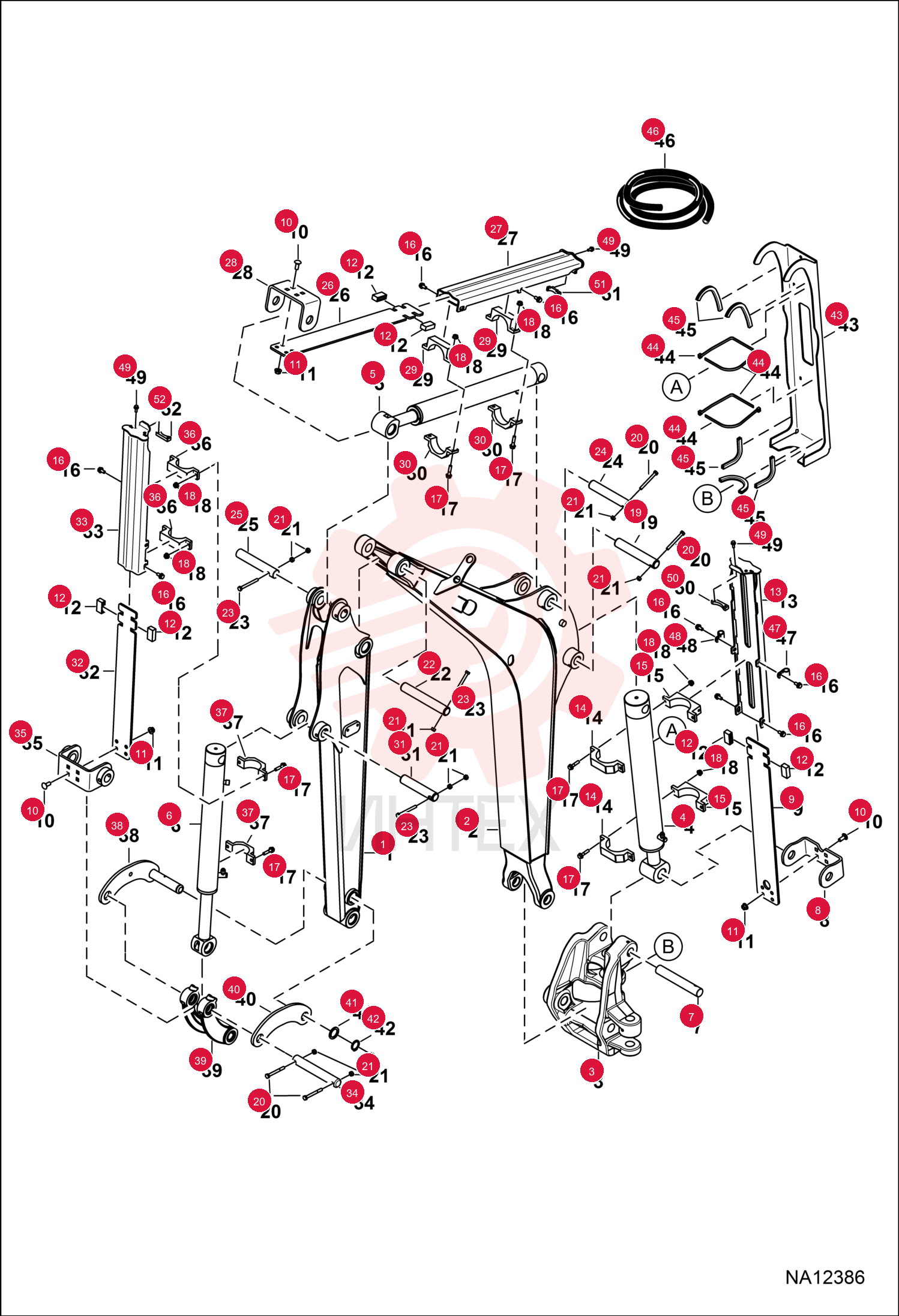 ARM, SHORT DEMOLITION 7286006 (2)