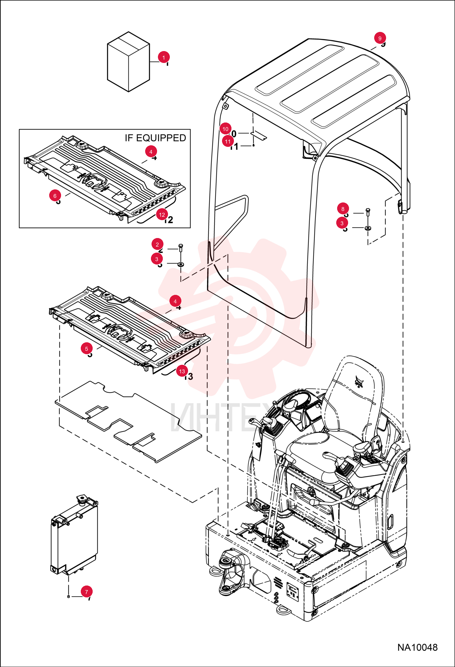 KIT, CANOPY 7216493 (2)