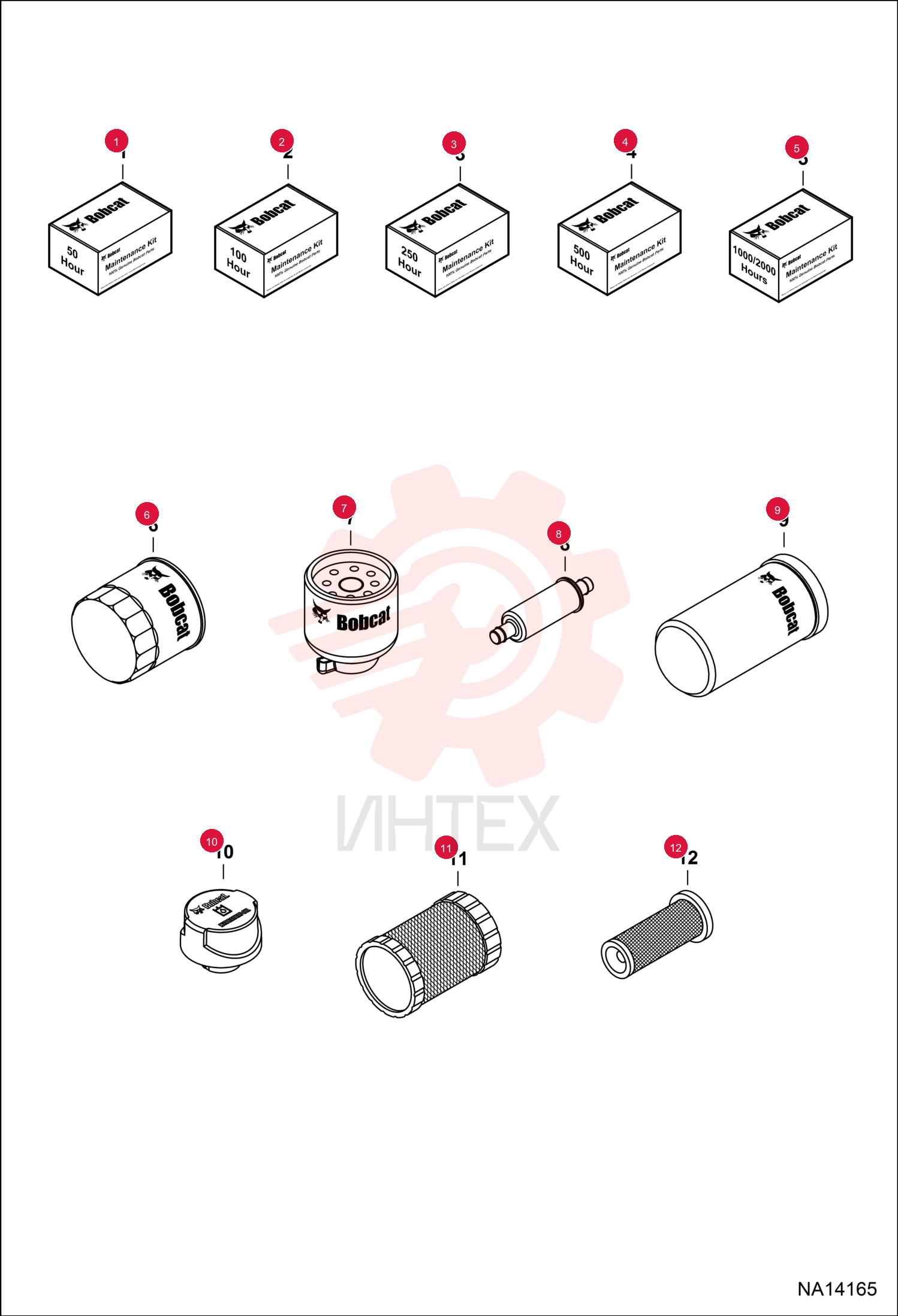 KIT MAINTENANCE 50 HR