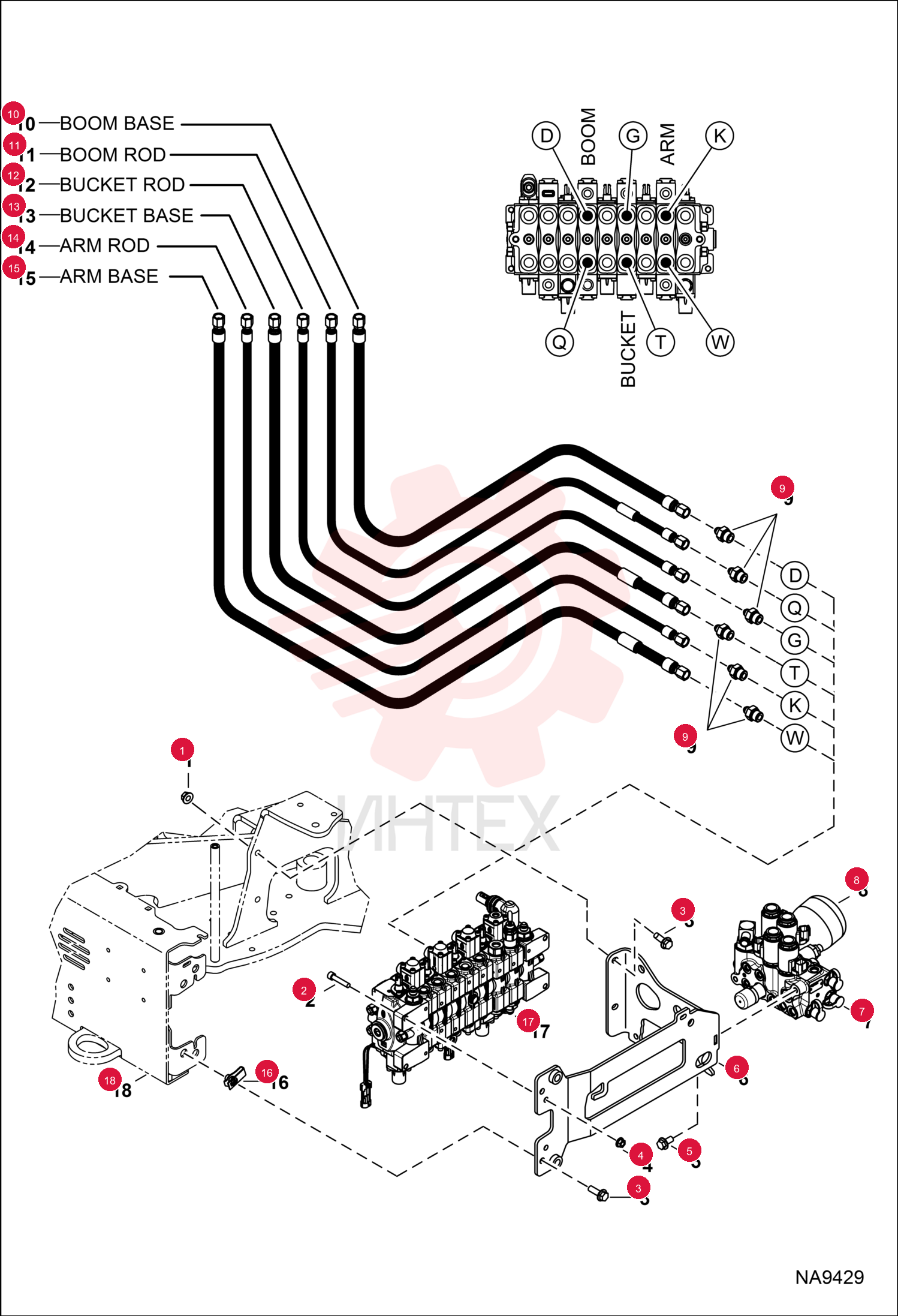 NUT FLANGED HEX 43DM10 (1)