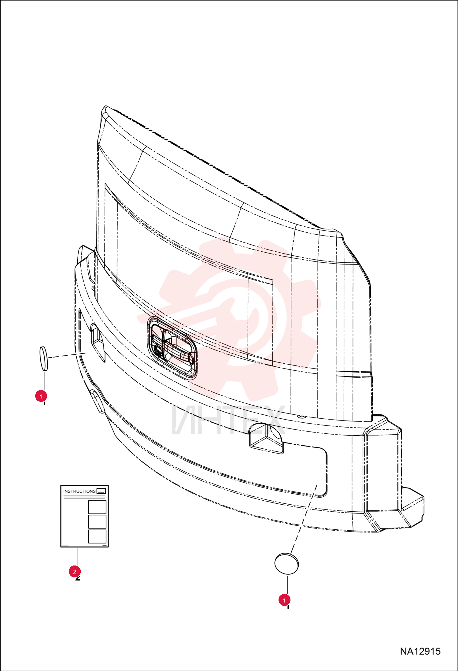 LENS, REFLECTIVE 7191035