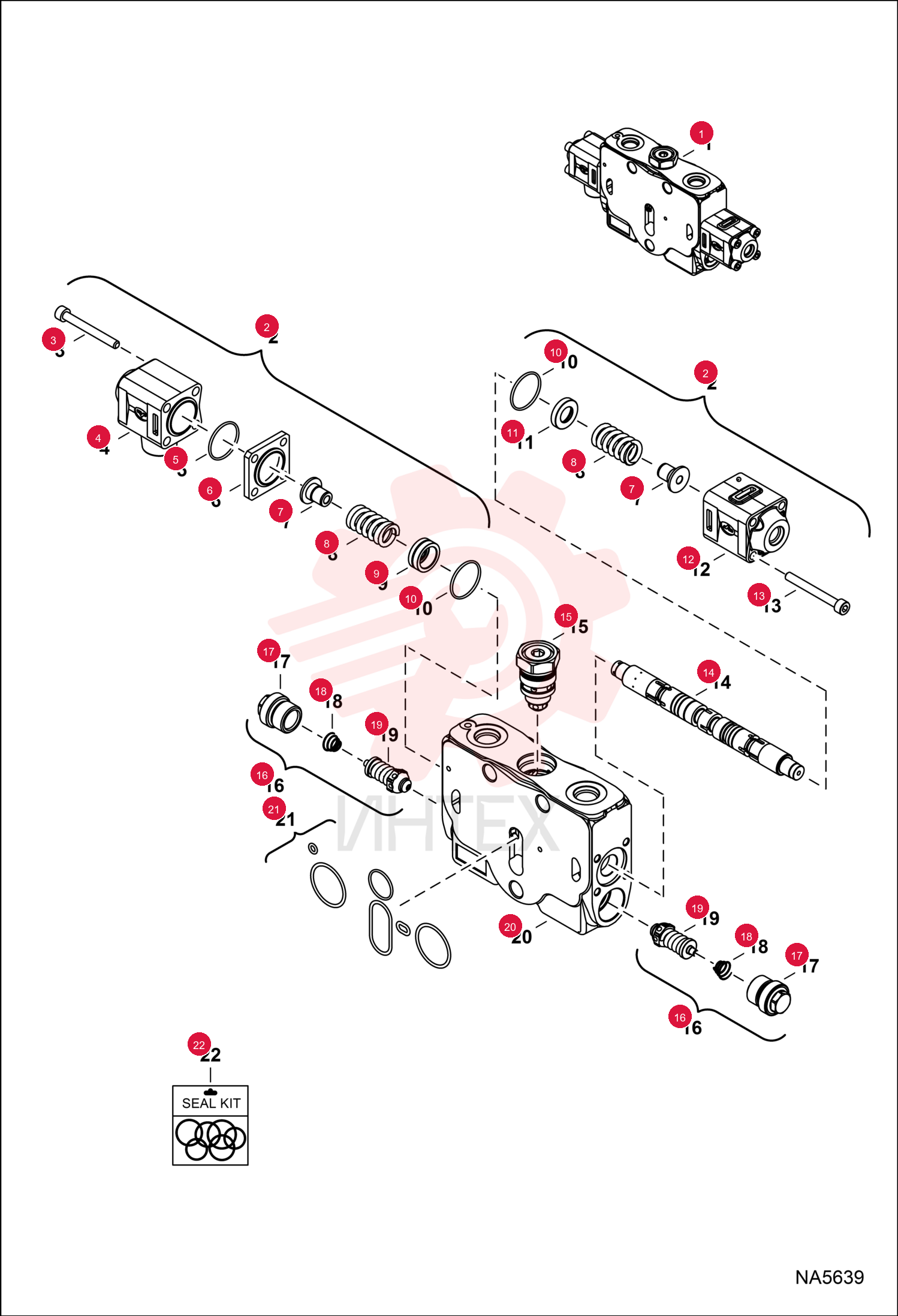 SECTION, VALVE 7022947