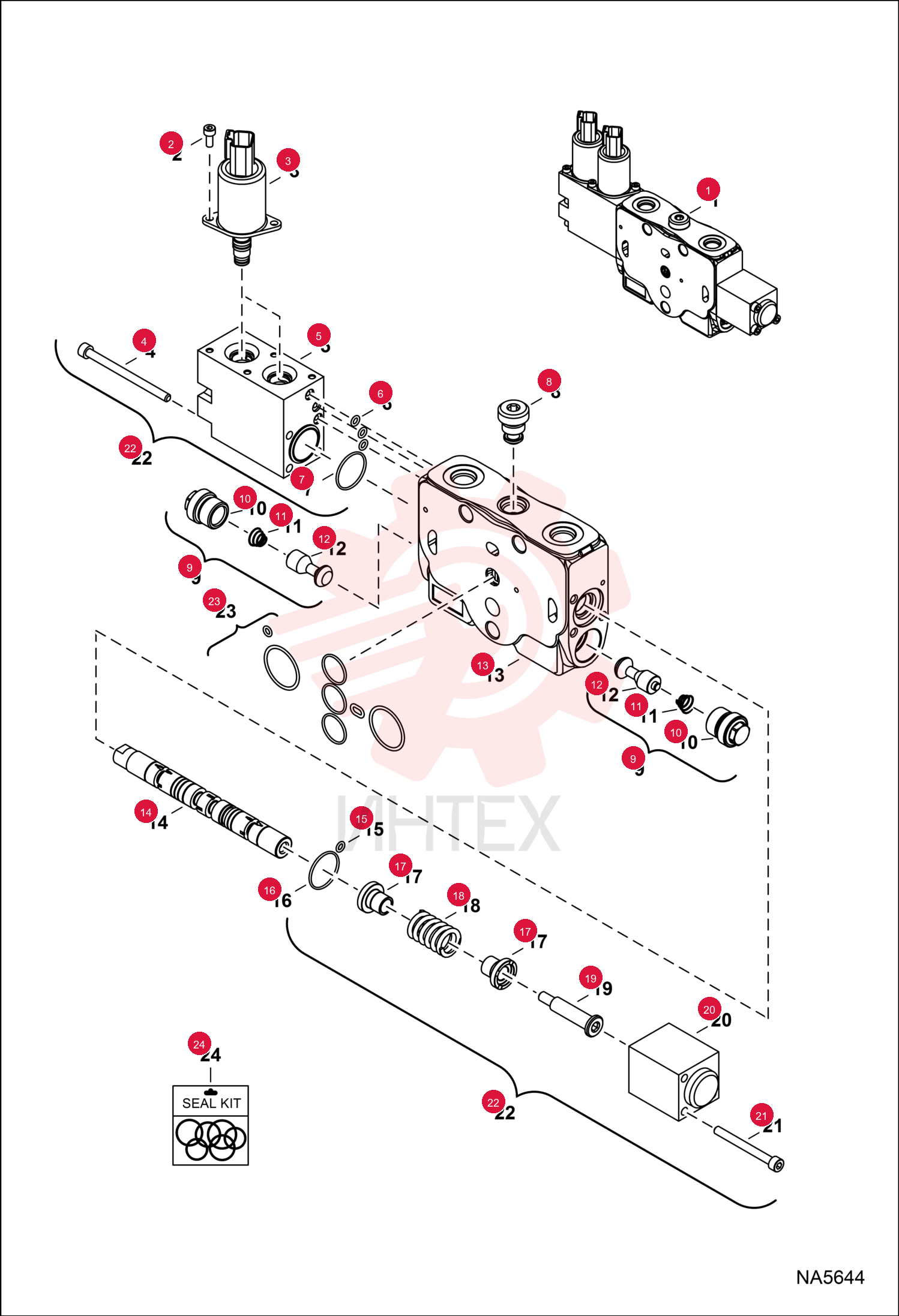 SECTION, VALVE 7022952