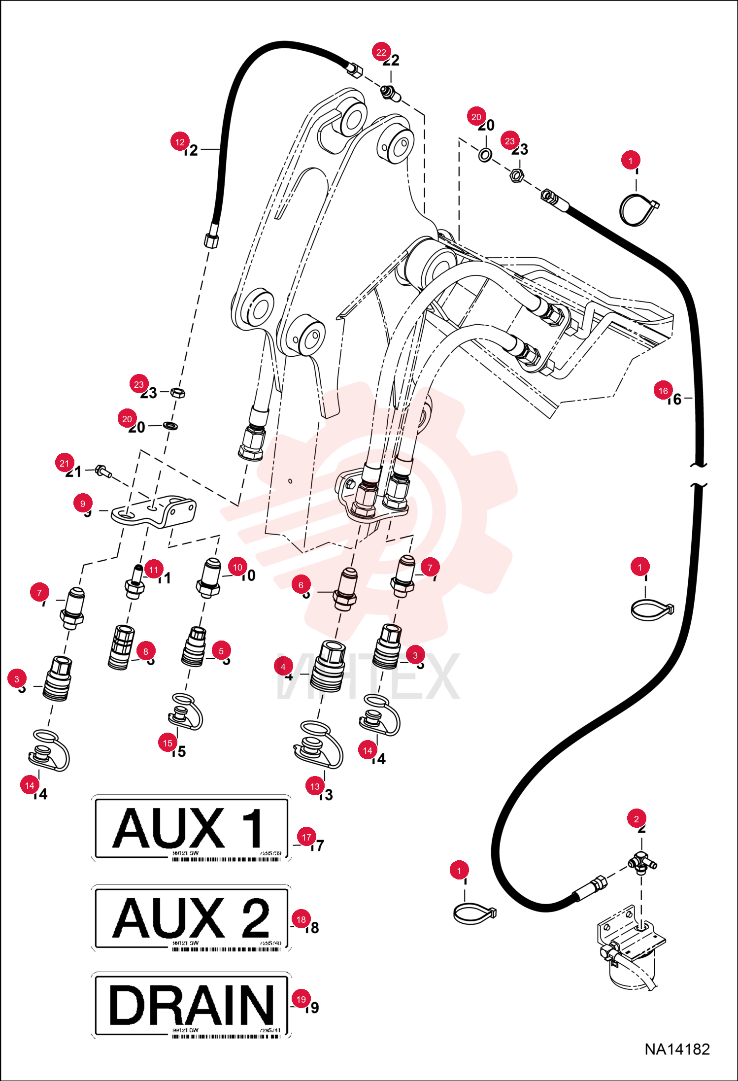 STRAP, TIE 6624289 (9)