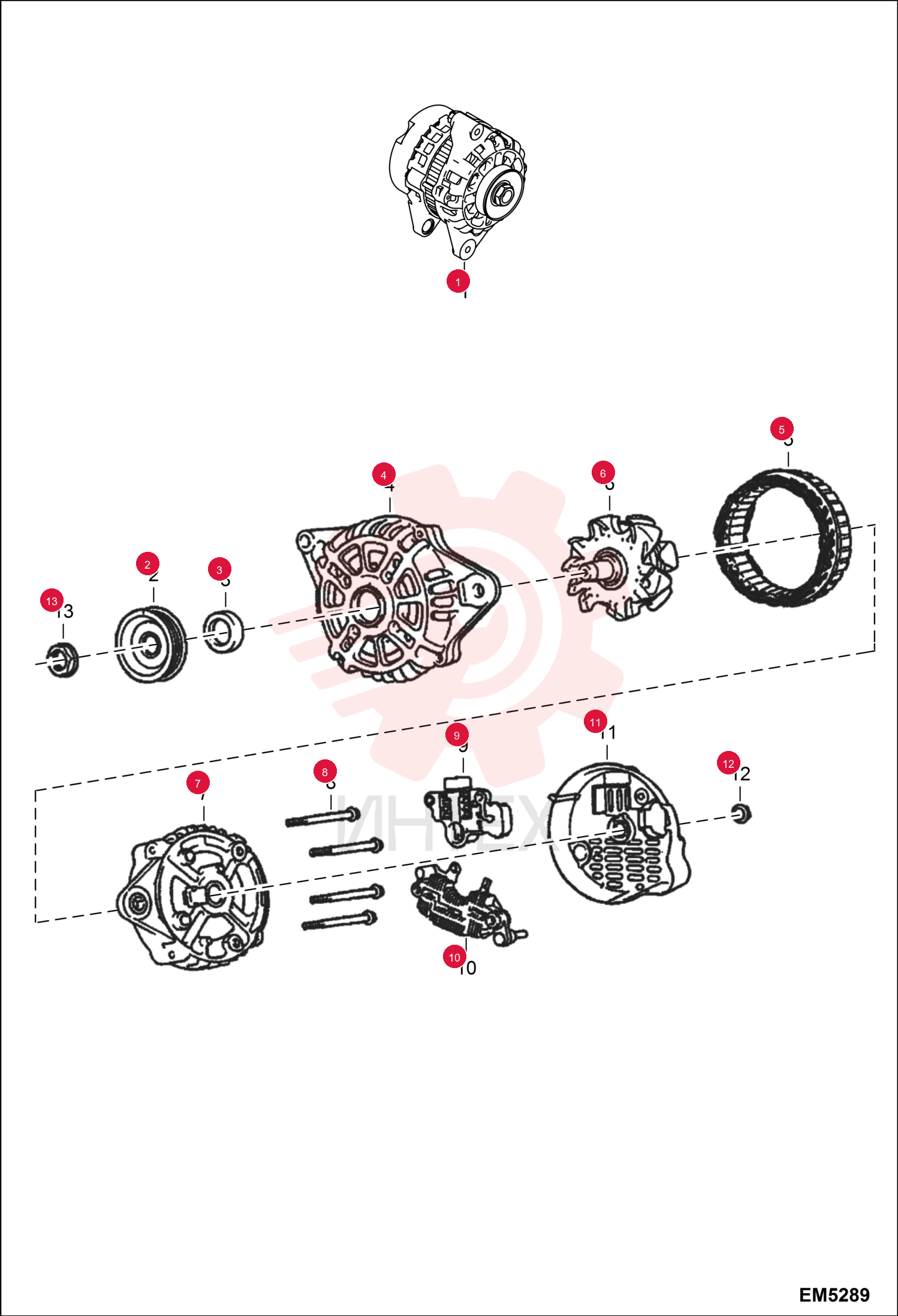 ALTERNATOR 90A 6690593 (1)