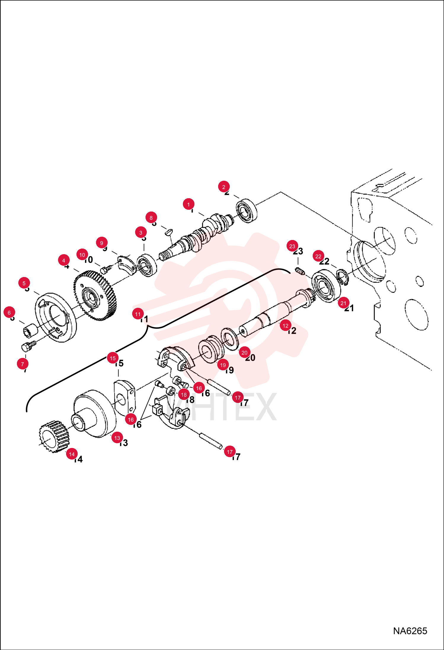 CAMSHAFT 6691309 (1)