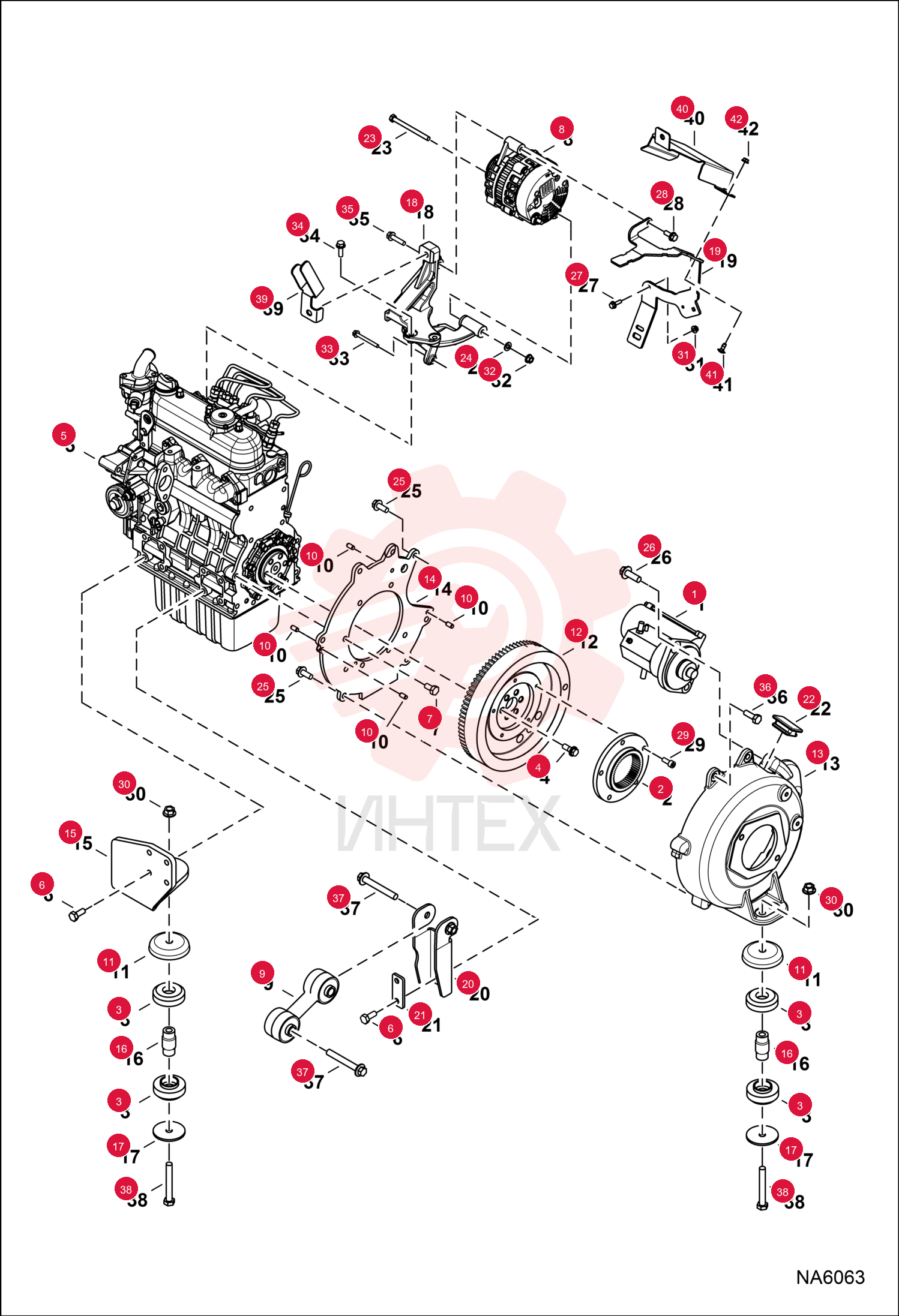 COUPLER, FLANGE 6670757 (1)