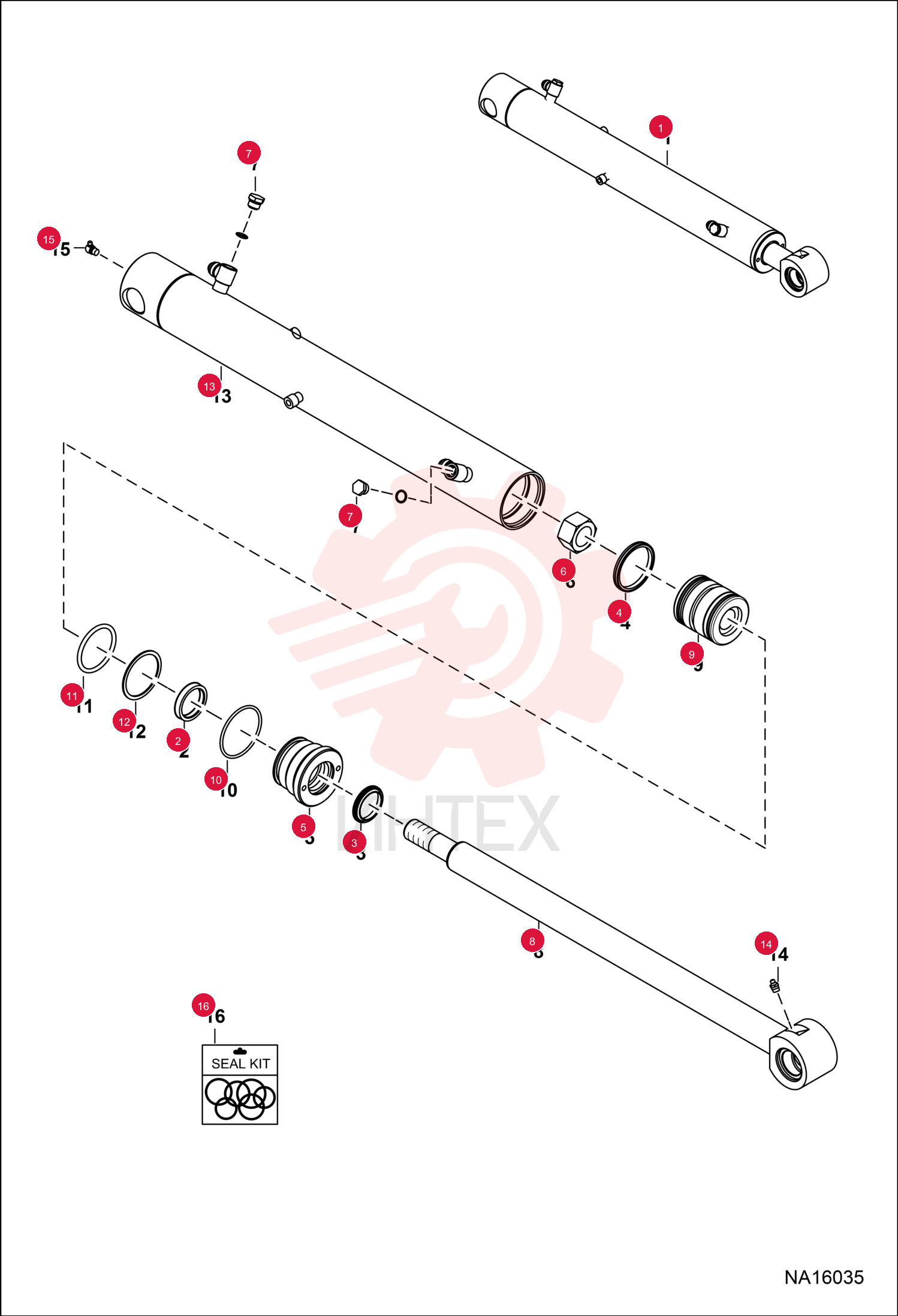 CYLINDER ARM 7309383