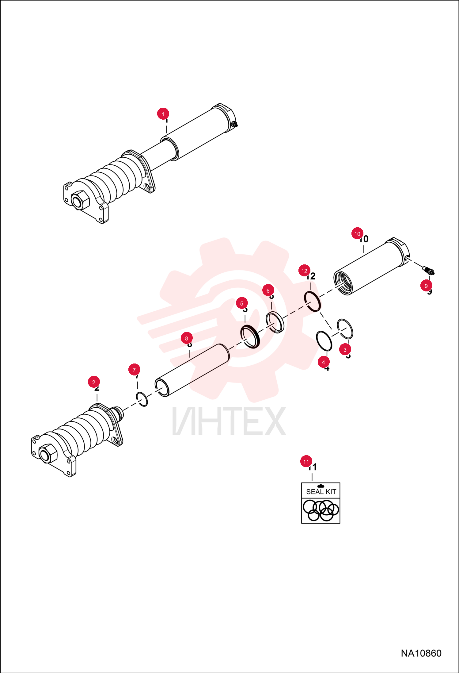 CYLINDER, GREASE 7271026