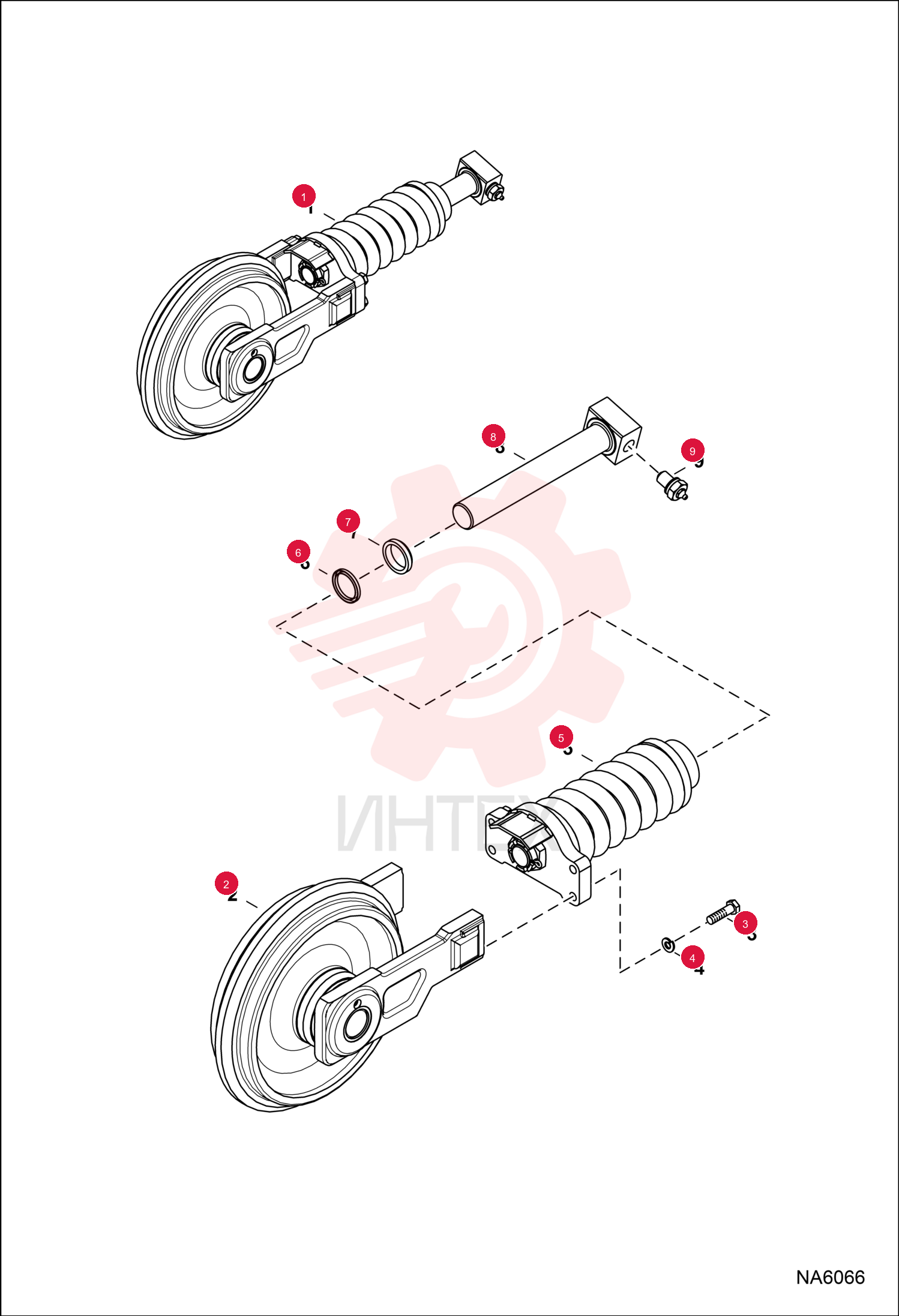 IDLER ASSEMBLY 7205956