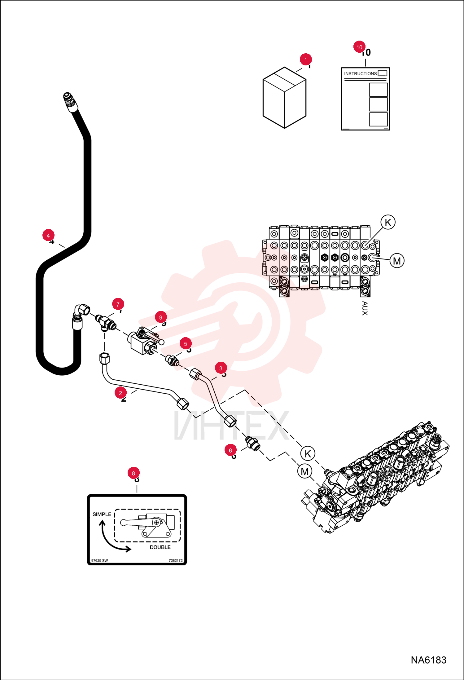 KIT, DIRECT TO TANK 7206142 (1)