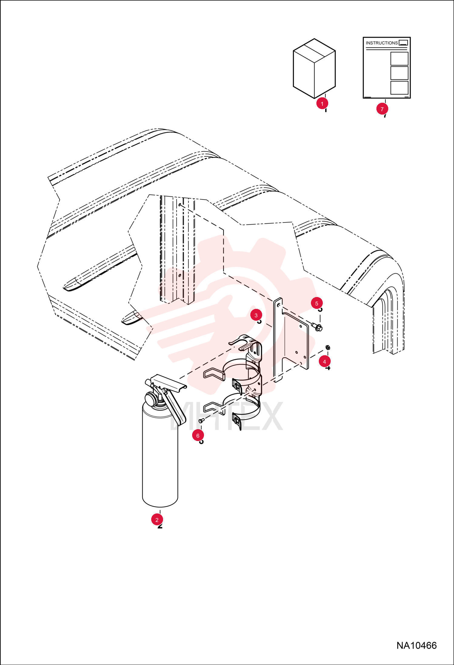KIT, EXTINGUISHER FIRE 7268308 (3)