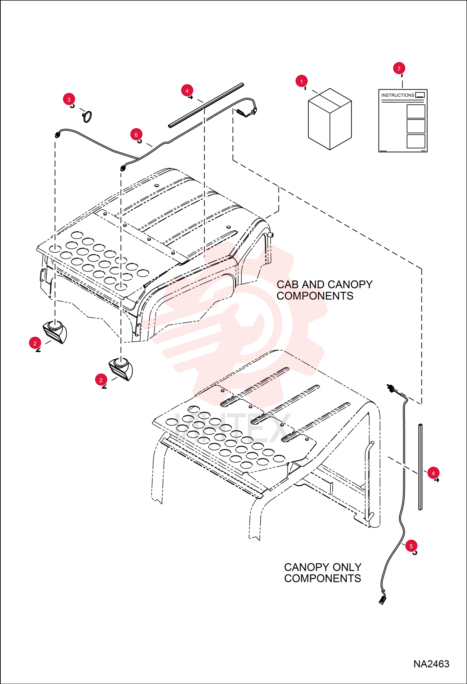 KIT, GUARD LIGHT 7173478 (4)