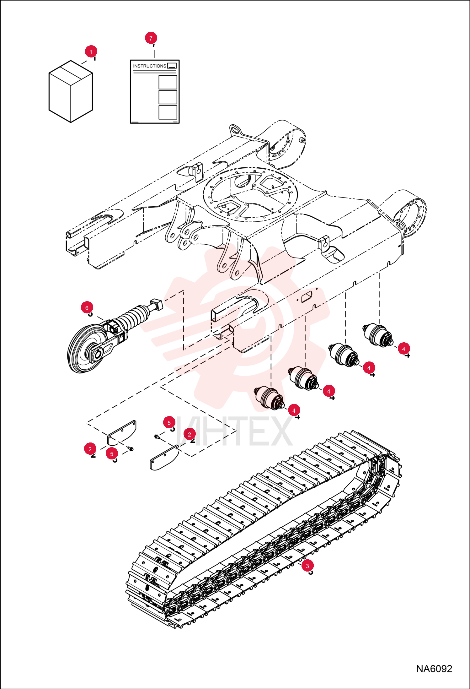 KIT, TRACK STEEL 7239136 (2)