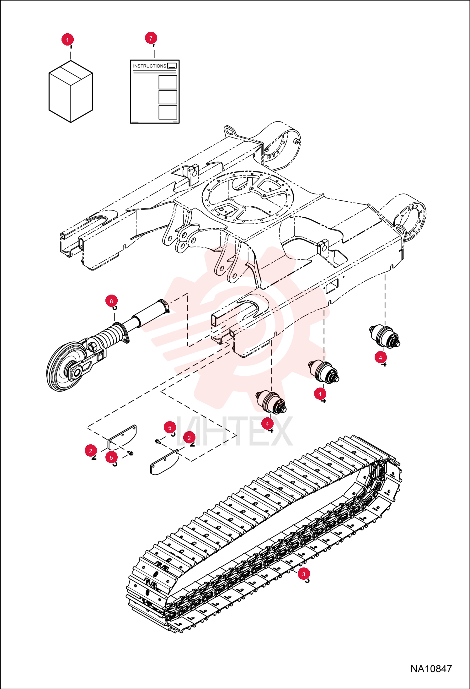 KIT, TRACK STEEL 7275947