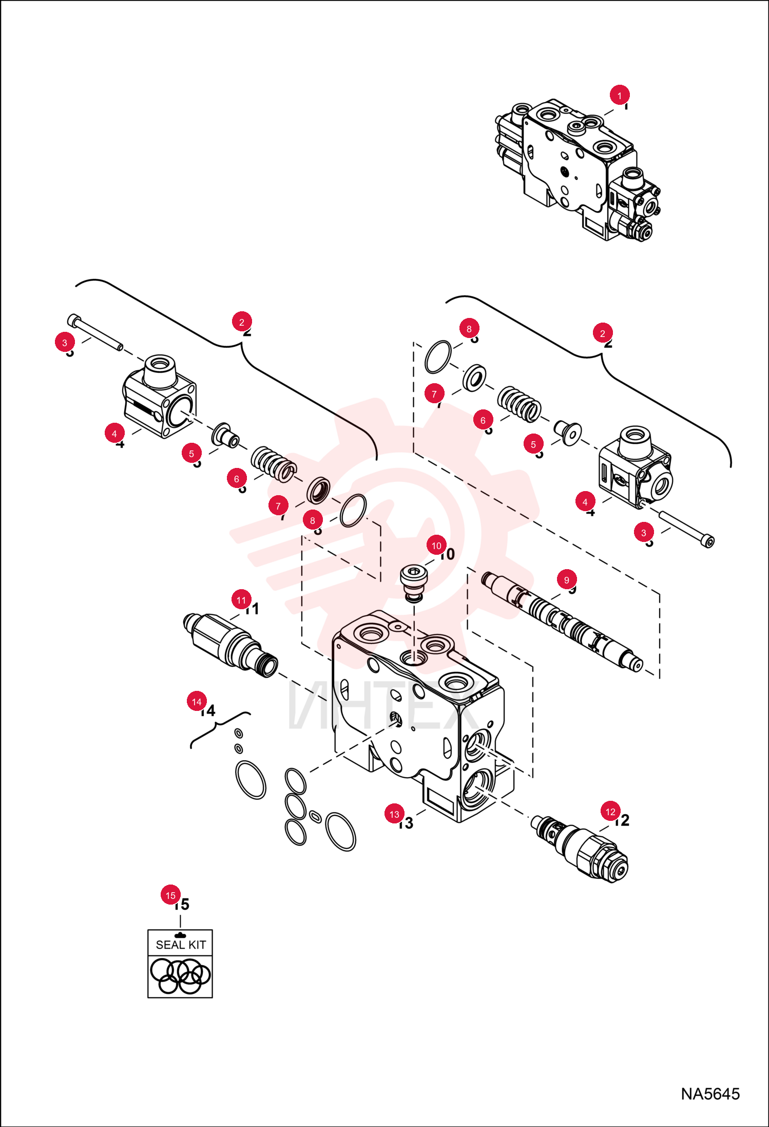 SECTION, VALVE 7022953 (1)